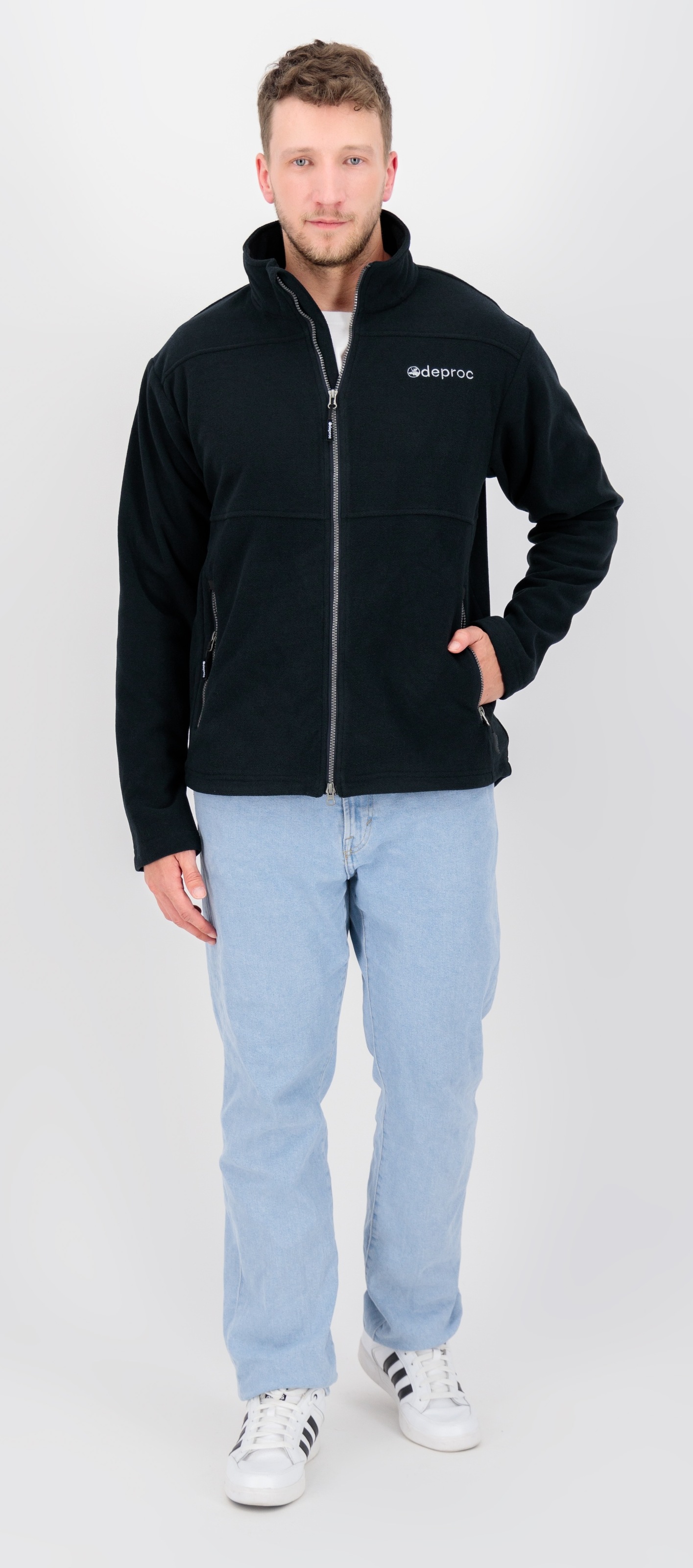 DEPROC Active Strickfleecejacke »SEWARD MN« mit 2-Wege-Reissverschluss