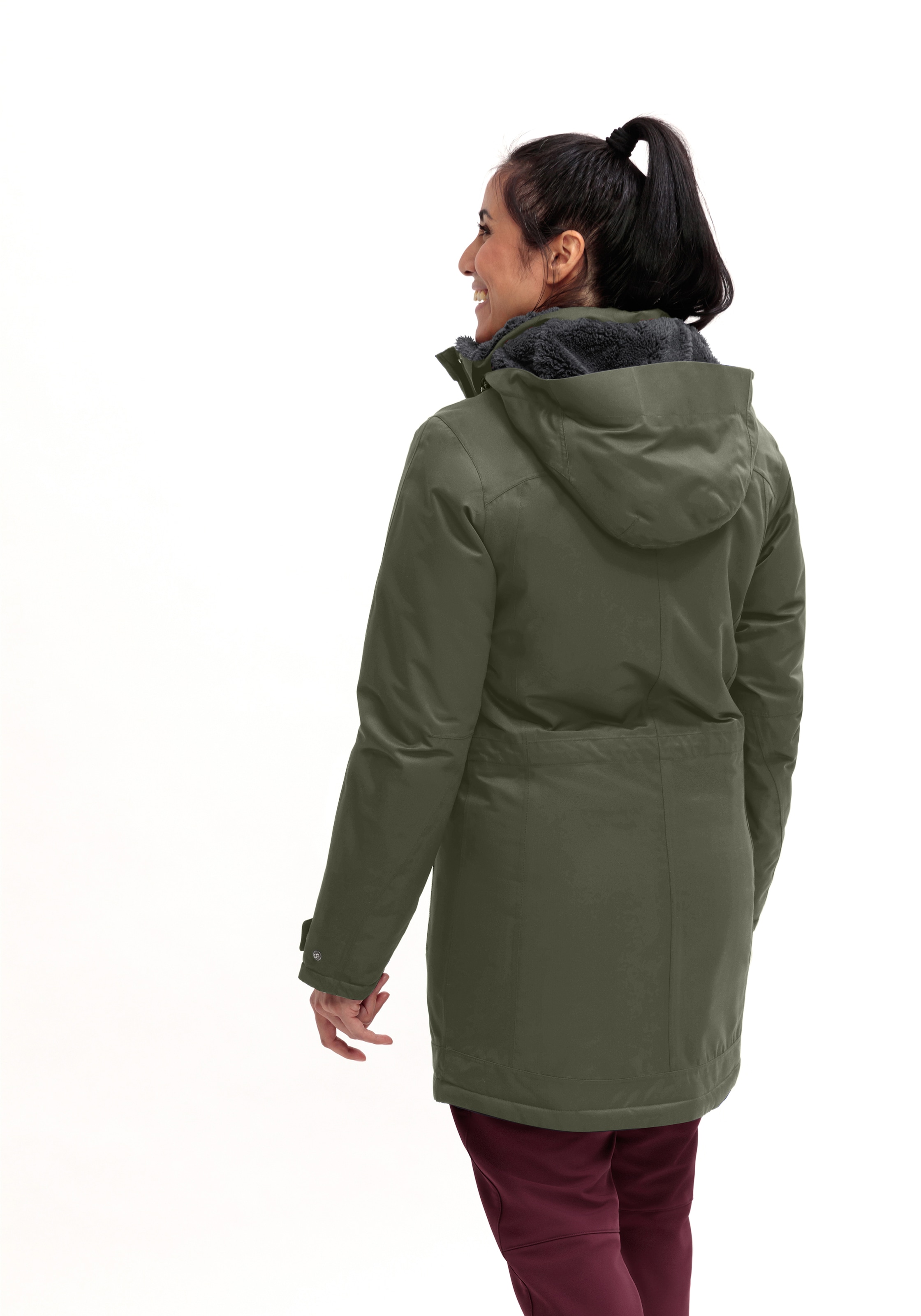 Maier Sports Veste d'hiver »Lisa 2.1« Damen Mantel, atmungsaktiver Wintermantel, wasserdicht, Regular Fit