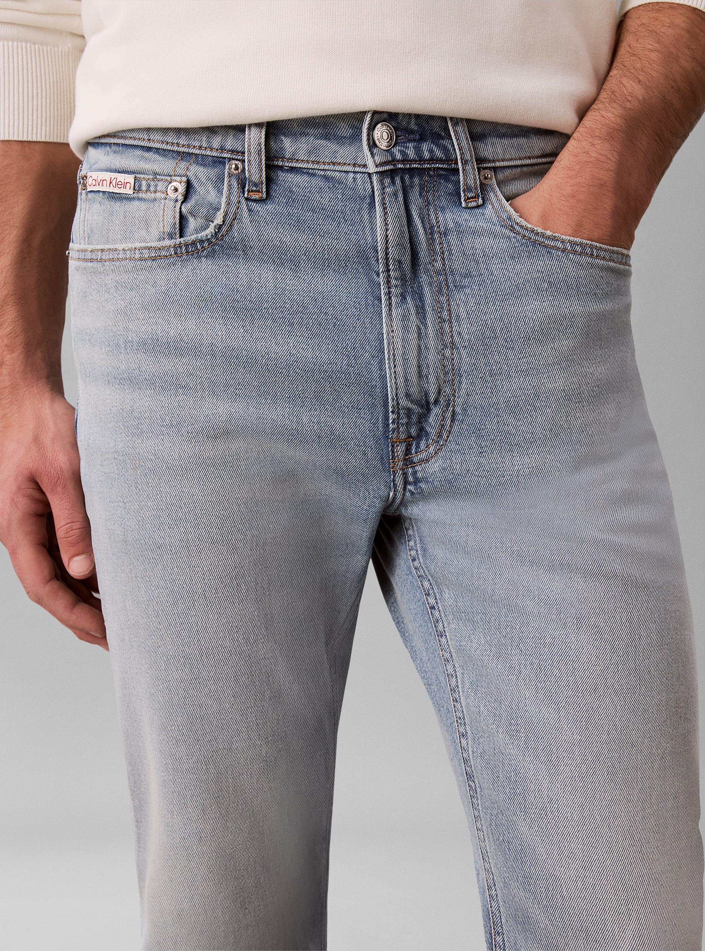 Calvin Klein Straight-Jeans Regular fit mit Taschen