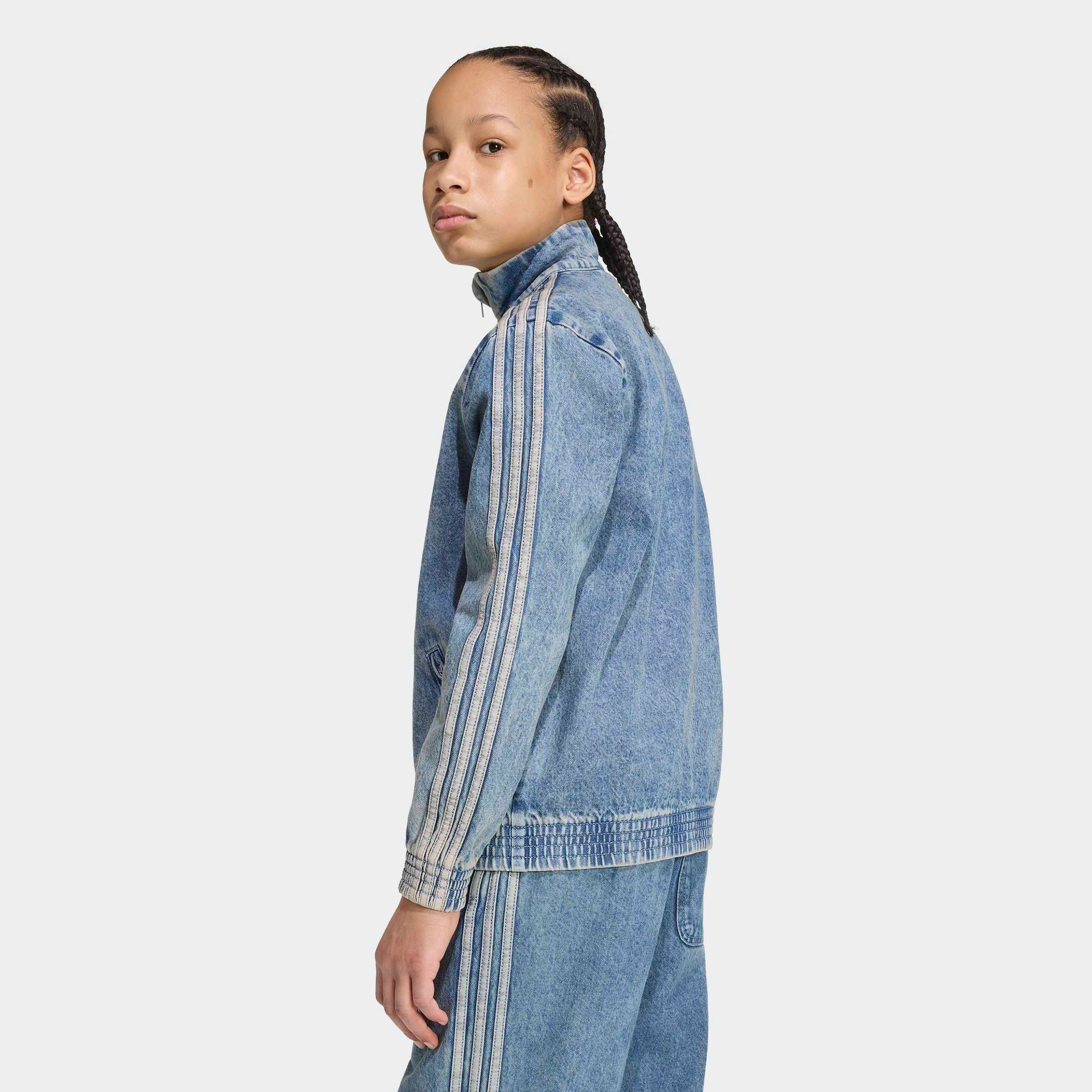 adidas Originals Veste d'extérieur »FIREBIRD ORIGINALS, DENIM, LOCKER GESCHNITTEN«