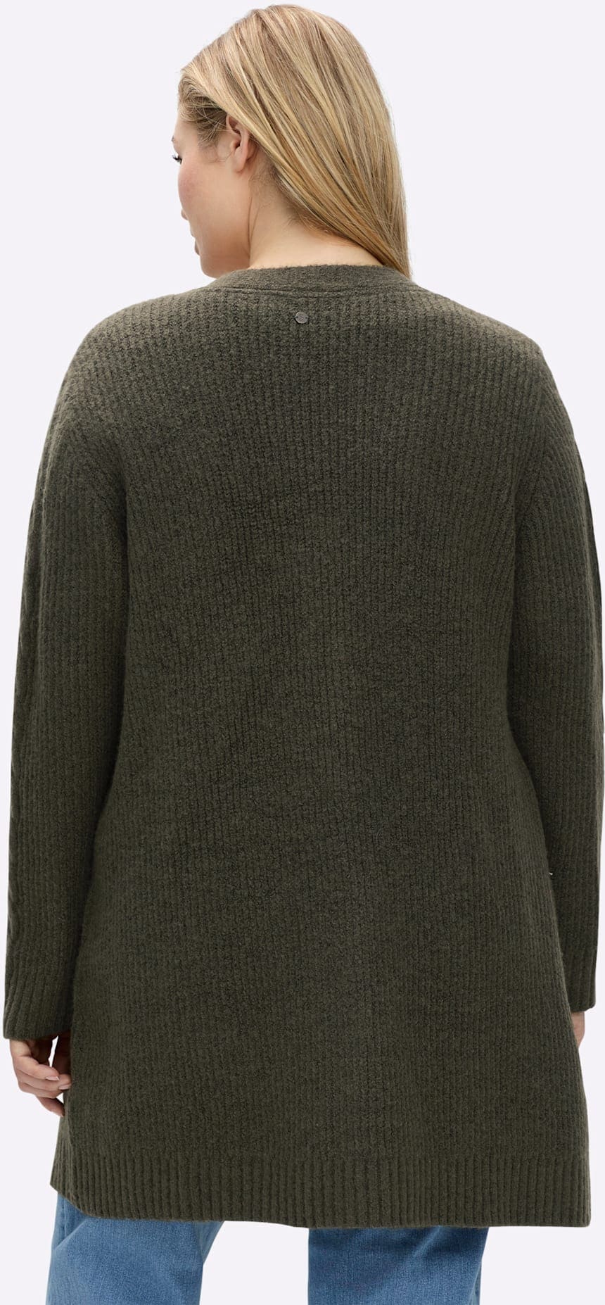 Sheego Longstrickjacke