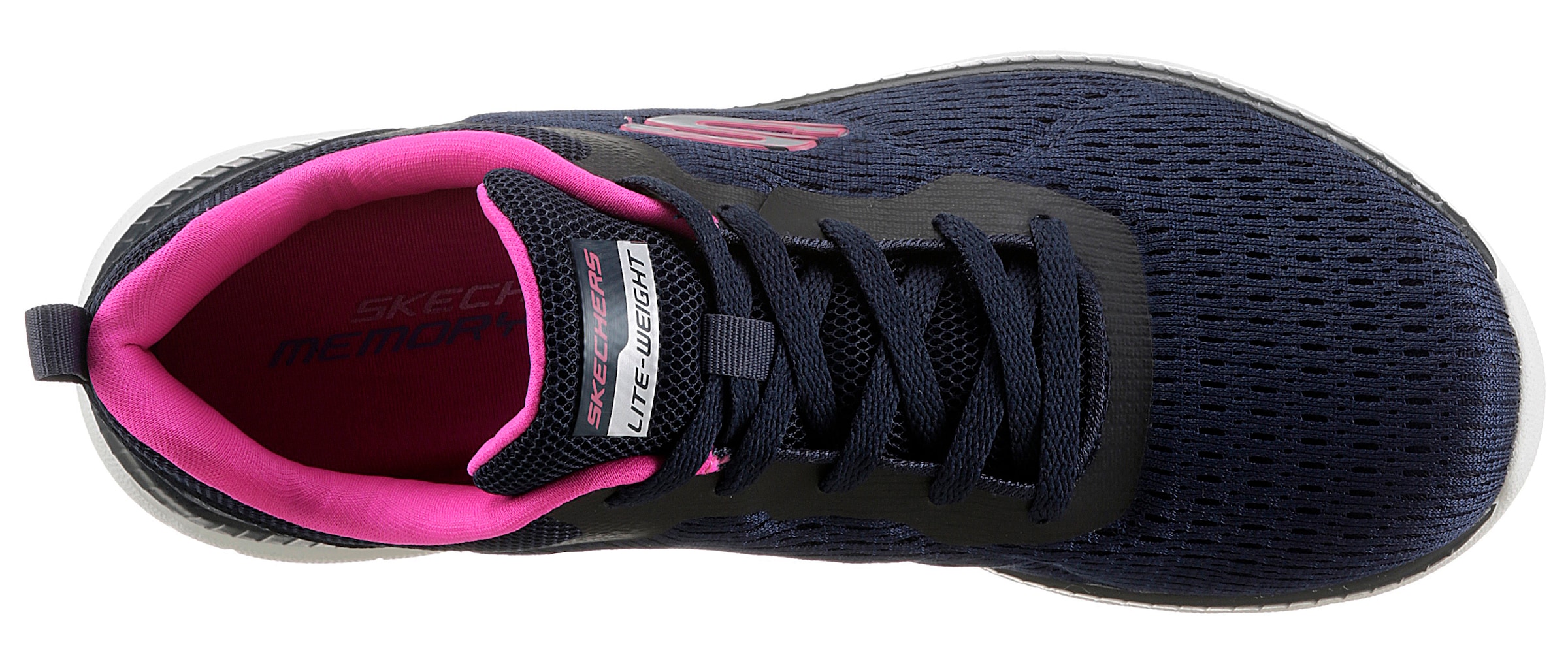 Skechers Berufsschuh »BOUNTIFUL - QUICK PATH«  Freizeitschuh, Halbschuh, Schnürschuh mit gepolsterter Innensohle