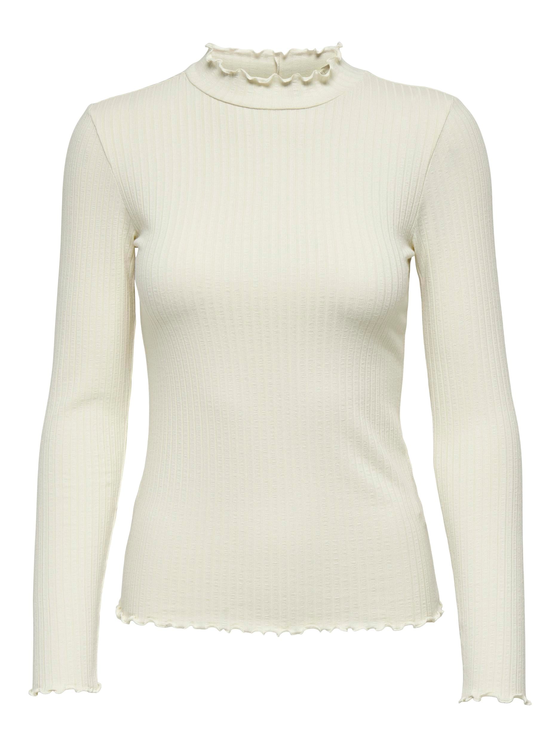 JDY Langarmbluse »JDYFRANSISKA L/S HIGHNECK TOP JRS NOOS« Viskosemischung, slim fit