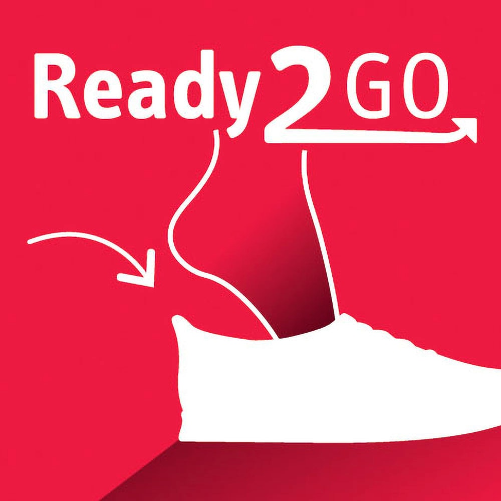 Rieker Slip-On Sneaker  , Slipper, Schlupfschuh, Halbschuh mit Ready2GO Ausstattung