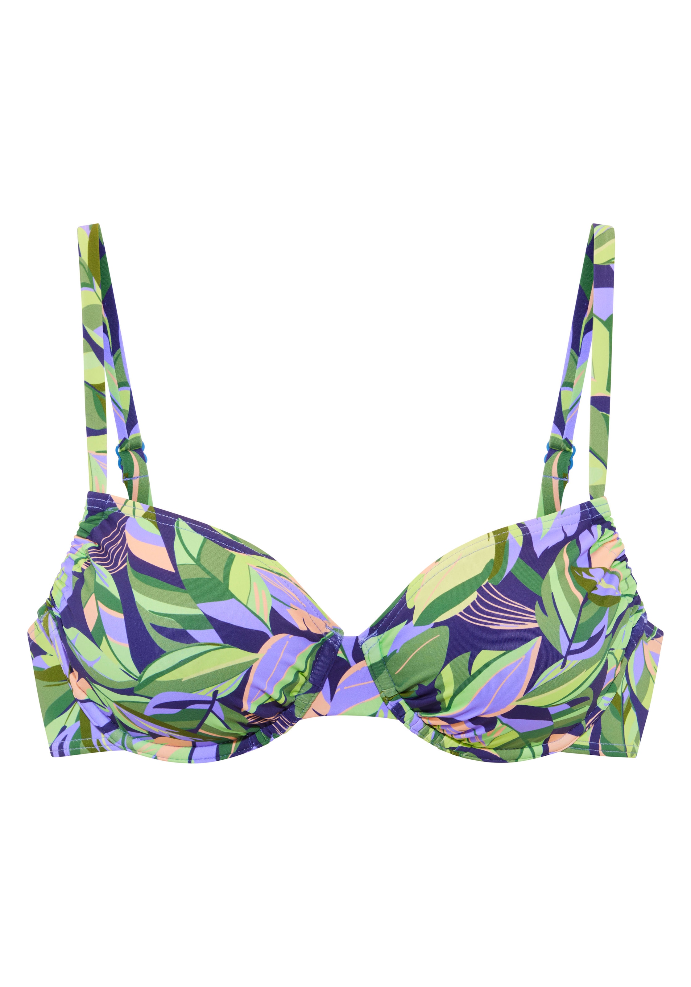 s.Oliver Haut de bikini à armatures »Avin« mit modernem Allover-Print