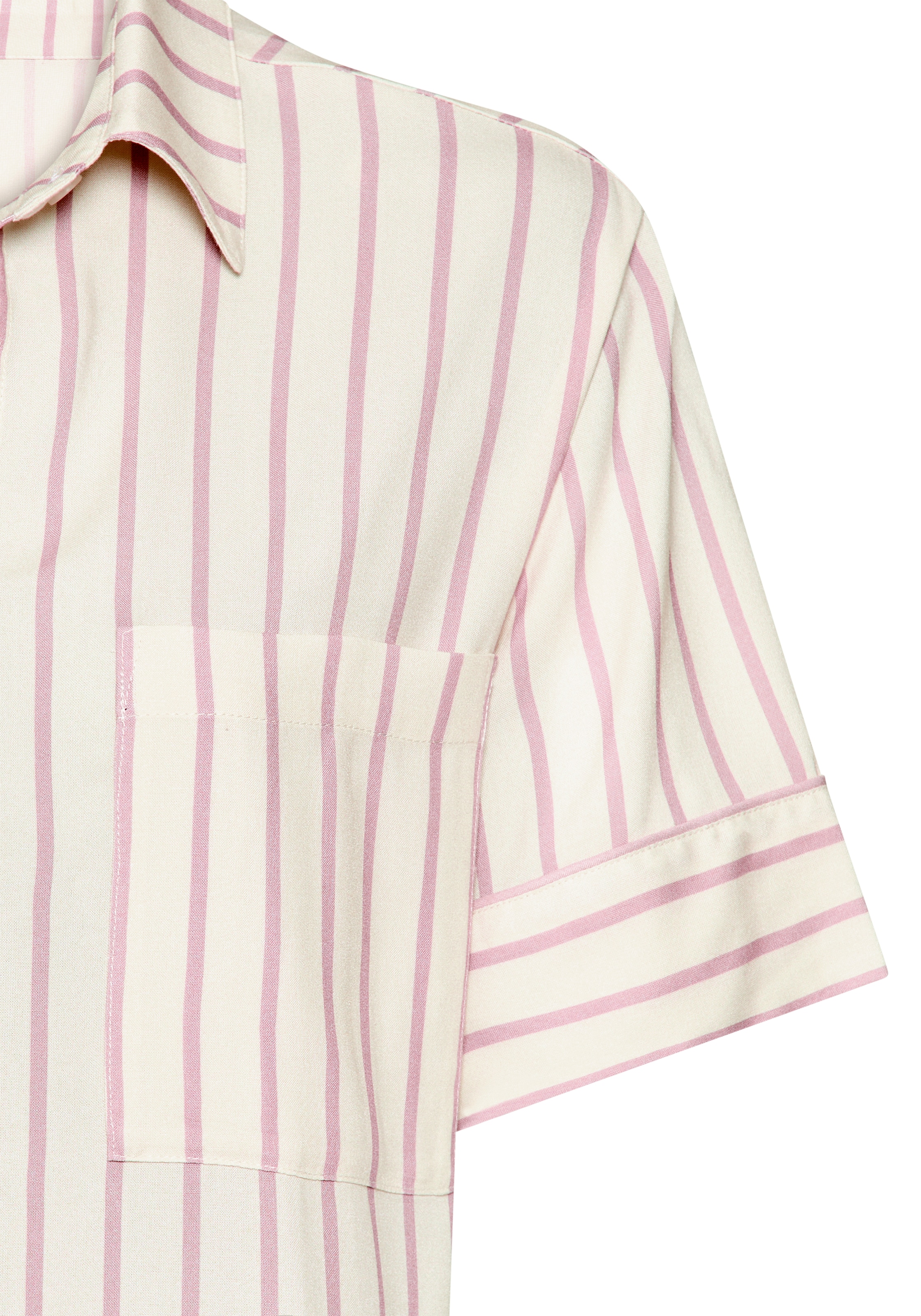 LASCANA Haut de pyjama en viscose finement tissée
