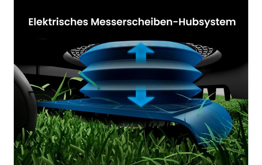   Robot tondeuse »Terramow V1000 1200 m²«  Kabelloser, KI-gesteuerter Mähroboter