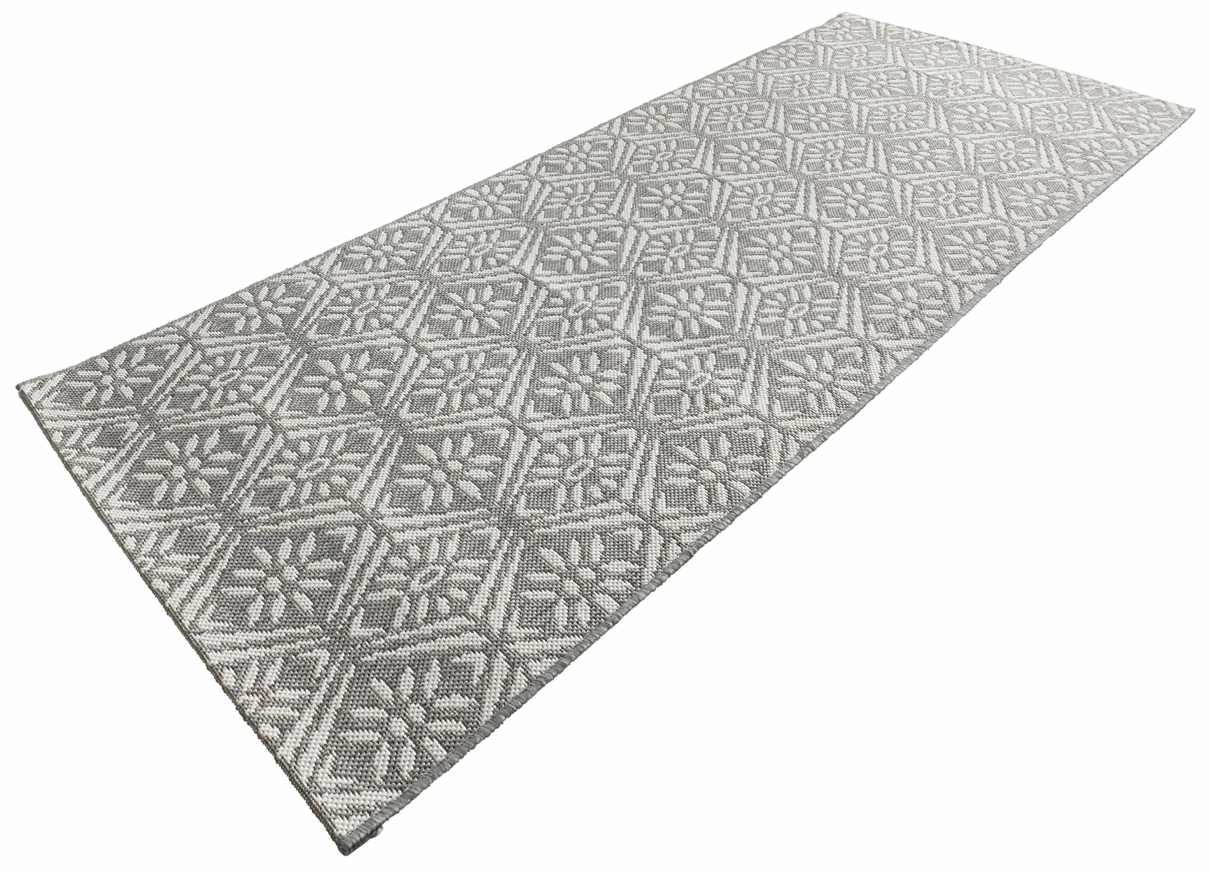 HANSE Home Chemin de table »Creation« Rectangulaire 8 mm Höhe Teppichläufer, Küchenläufer, Teppich, Waschbar, Küche, Flur, Rauten