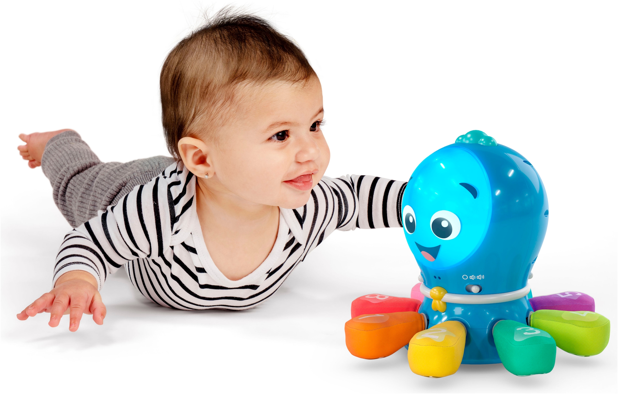 Baby Einstein Greifspielzeug »Go Opus Go™ 4-in-1 Crawl & Chase Pal« mit Sound