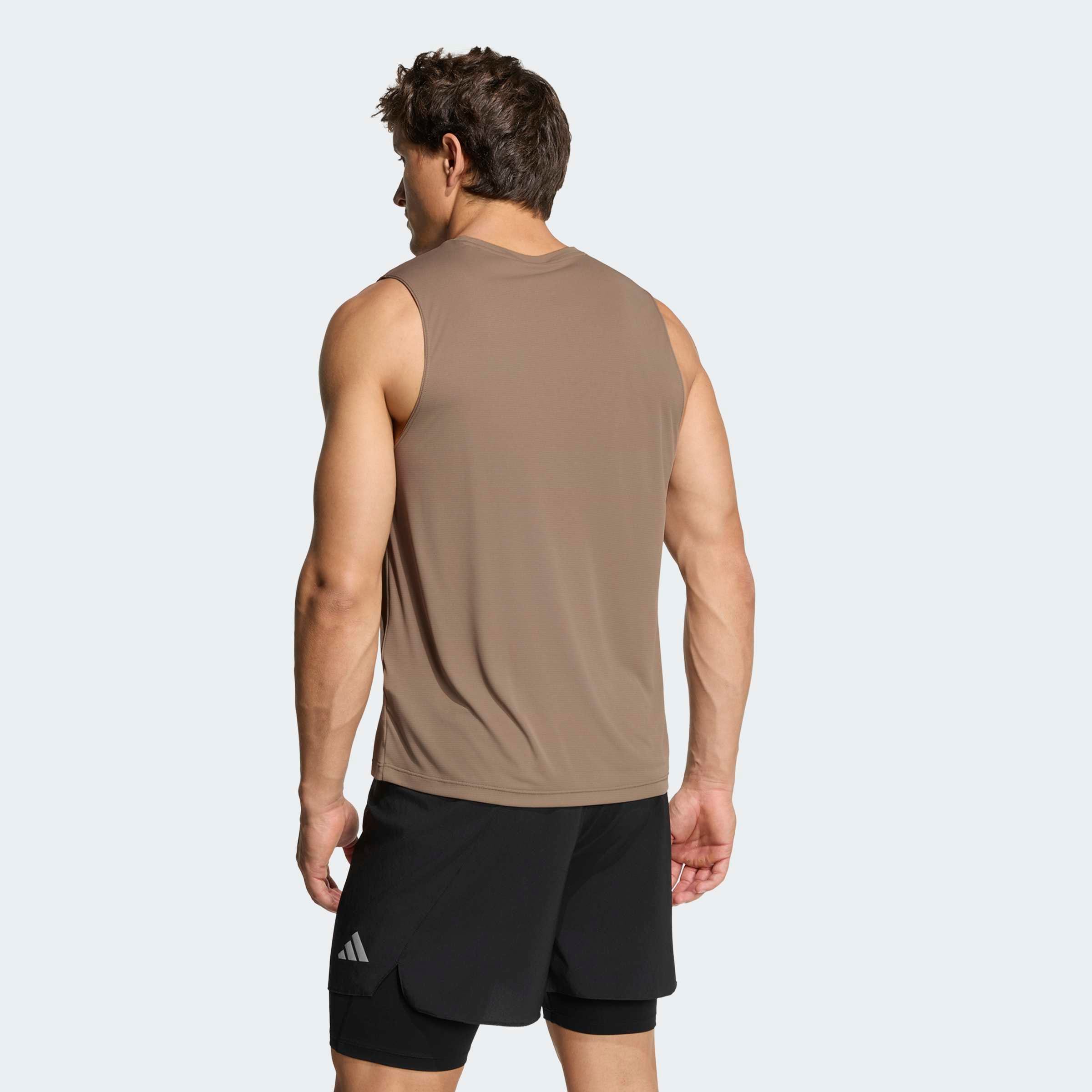 adidas Performance Lauftop »RUN ESS TANK M« mit CLIMACOOL Technologie, aus Interlock-Material, regulär geschnitten