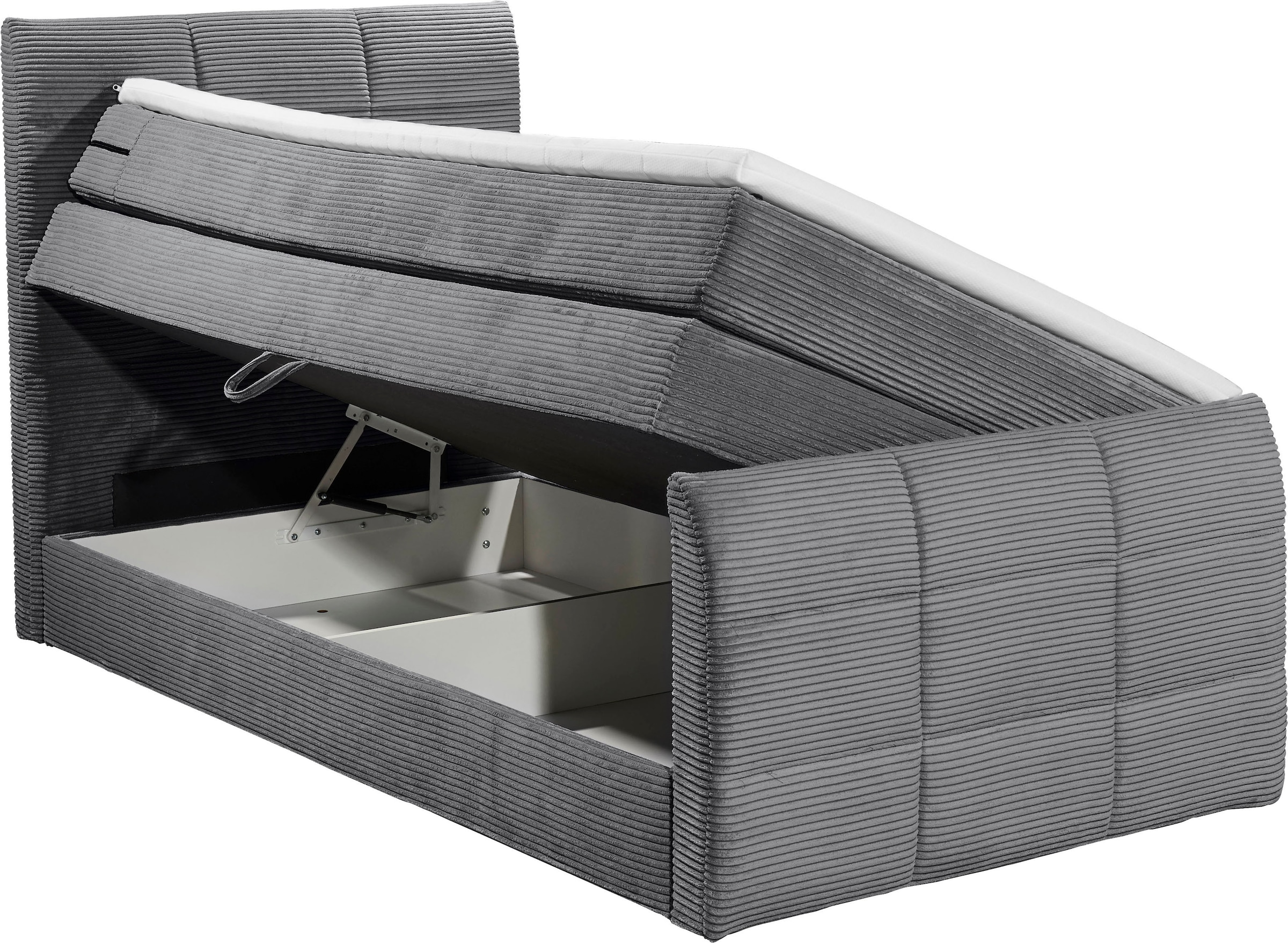 ED EXCITING DESIGN Lit boxspring »Bolivia« harte Seite mit Kokosmatte, weiche Seite mit Filzabdeckung