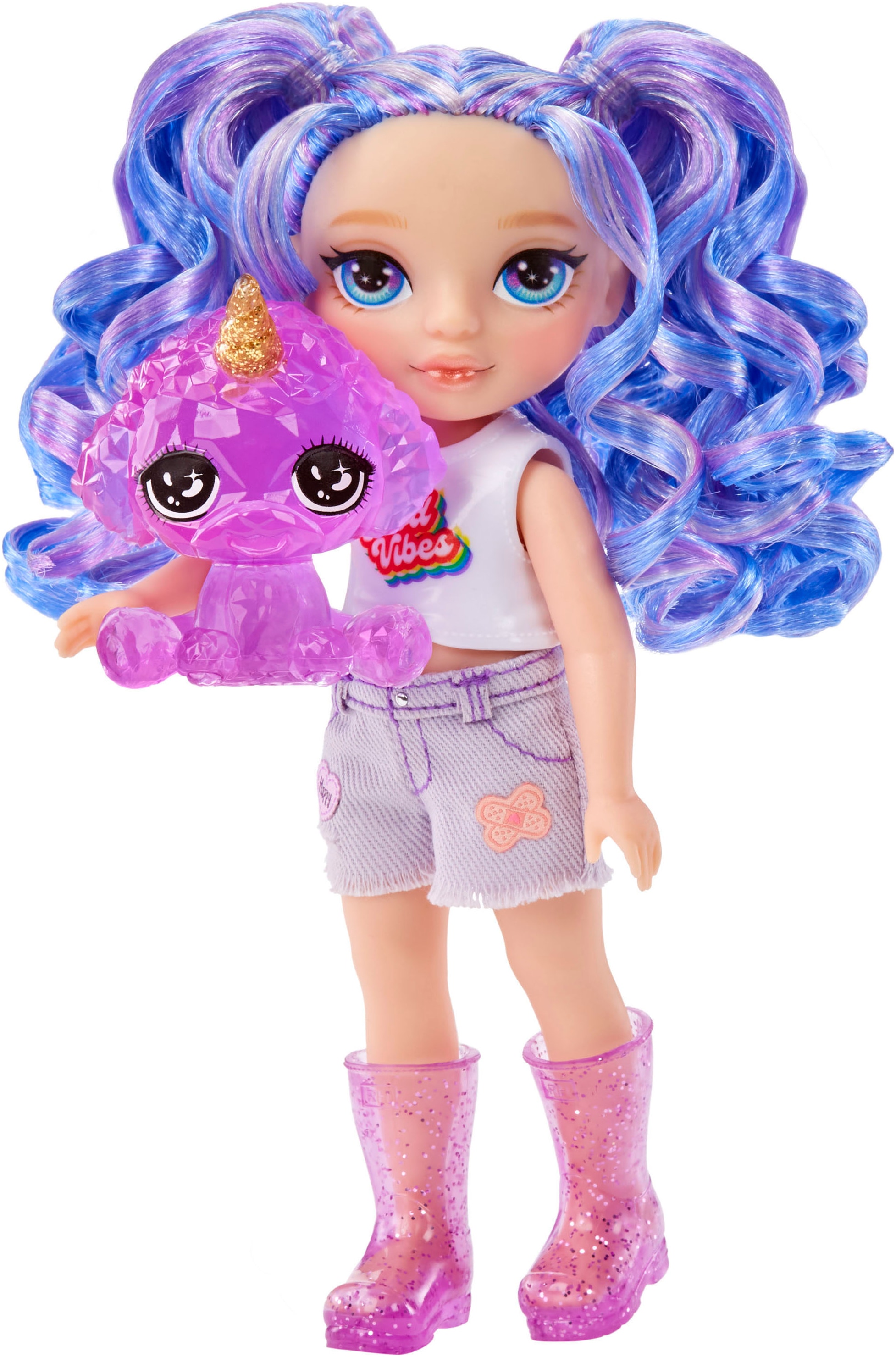 RAINBOW HIGH Anziehpuppe »Rainbow High Littles Dolls - Amethyst (Purple)«