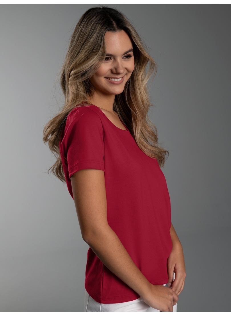 Trigema T-Shirt »TRIGEMA Damen T Shirt aus Biobaumwolle« 1