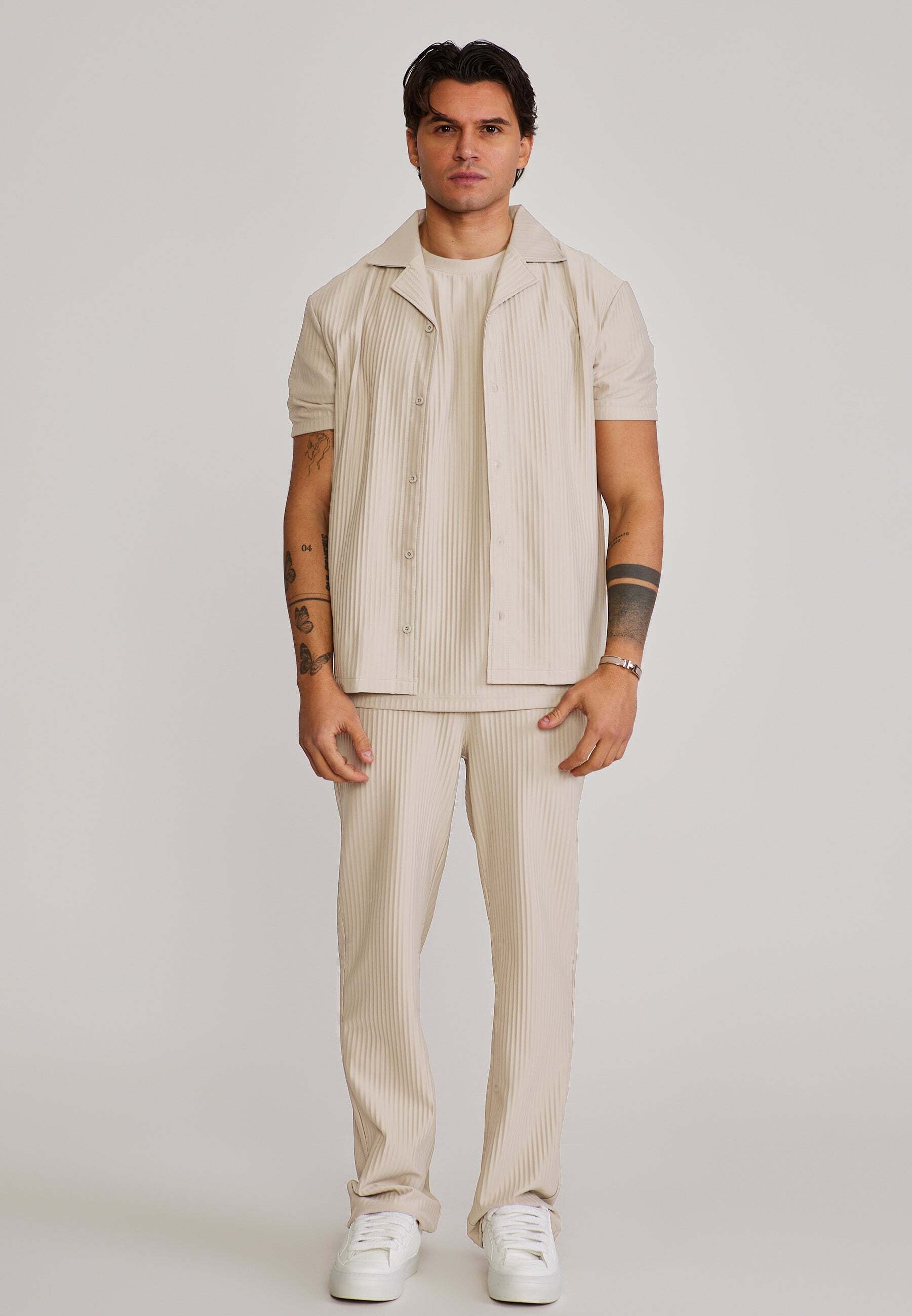 Siksilk Kurzarmhemd »Siksilk Kurzarmhemd Plisse«