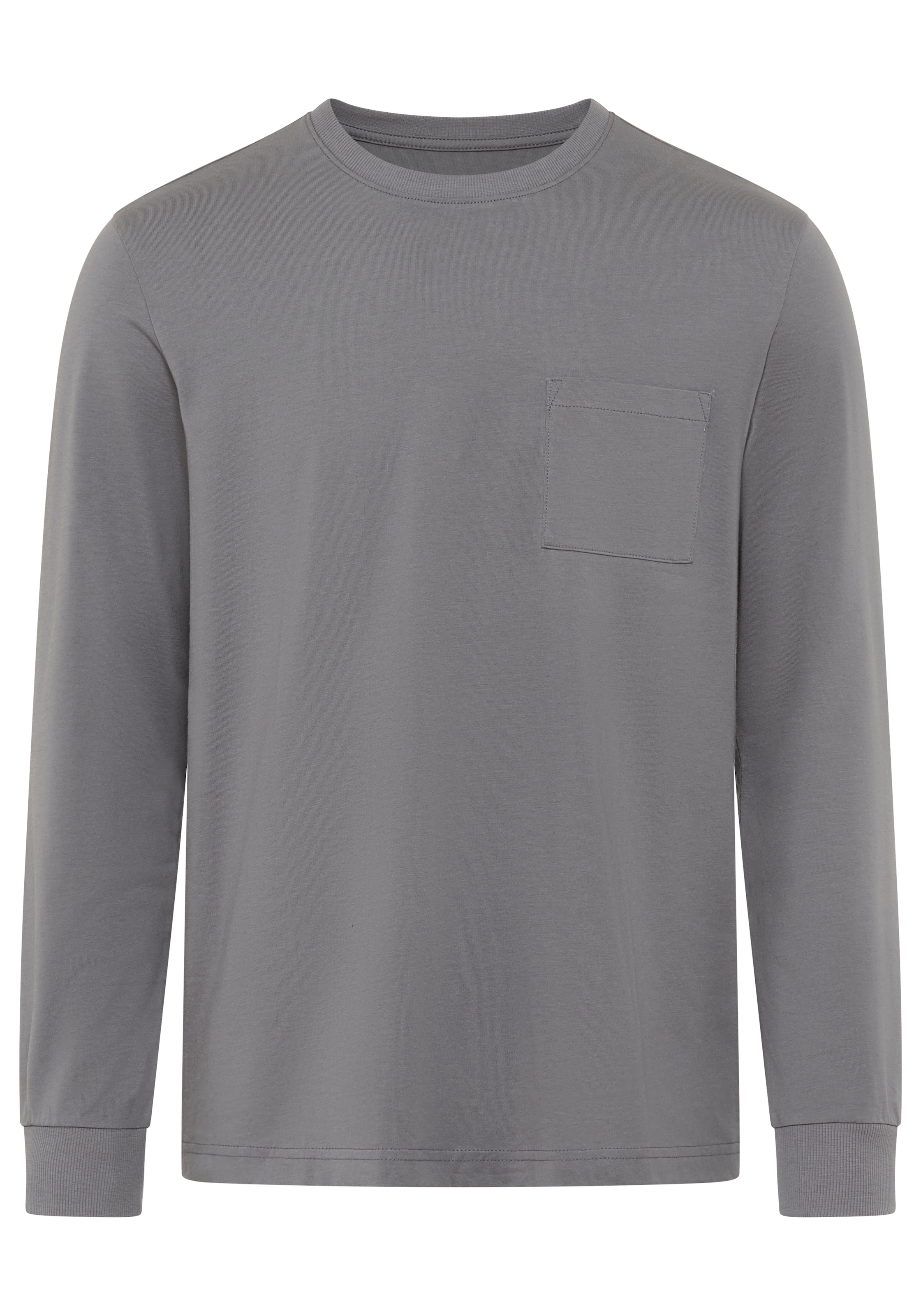 Man's World T-shirt à manches longues »Neue Kollektion!« style casual, t-shirt manches longues, coupe ajustée, uni