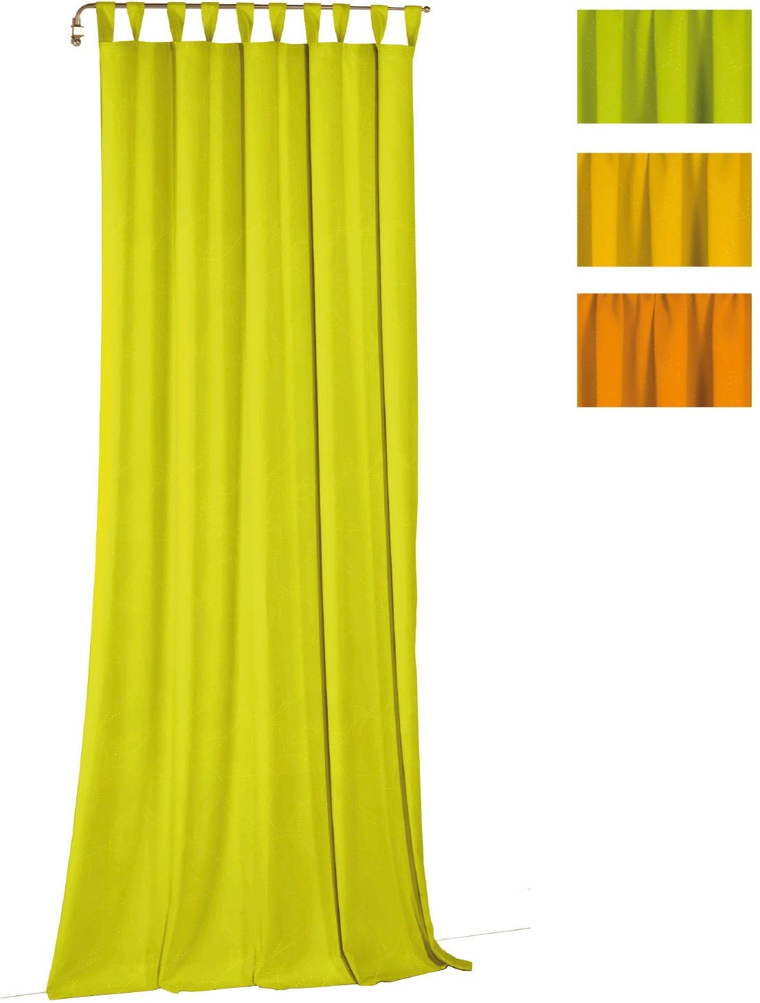 Wirth Vorhang »Janine« Schlaufen 1 Stk. tlg.