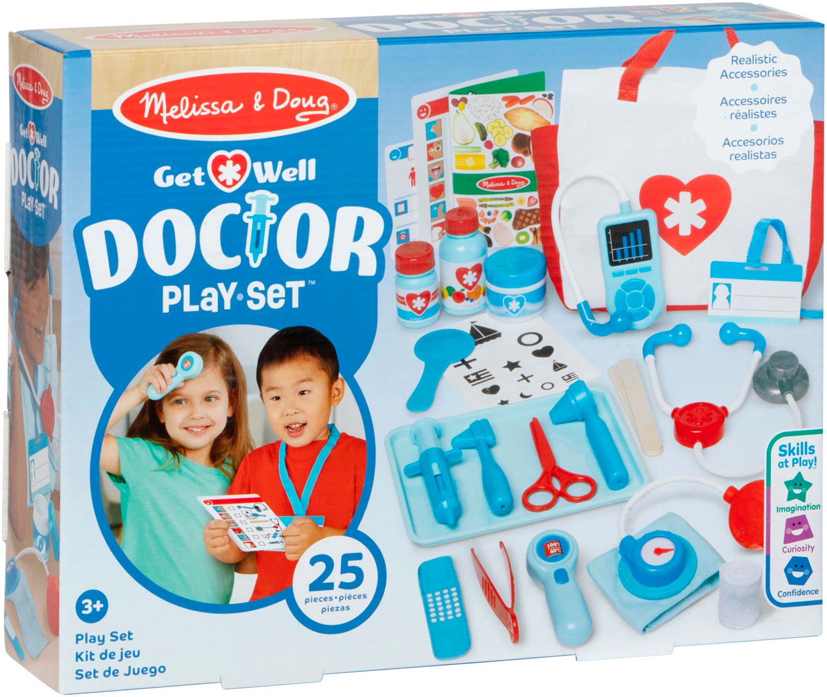 Spin Master Spielzeug-Arztkoffer »Melissa & Doug Gute Besserung Arzt Spielset«