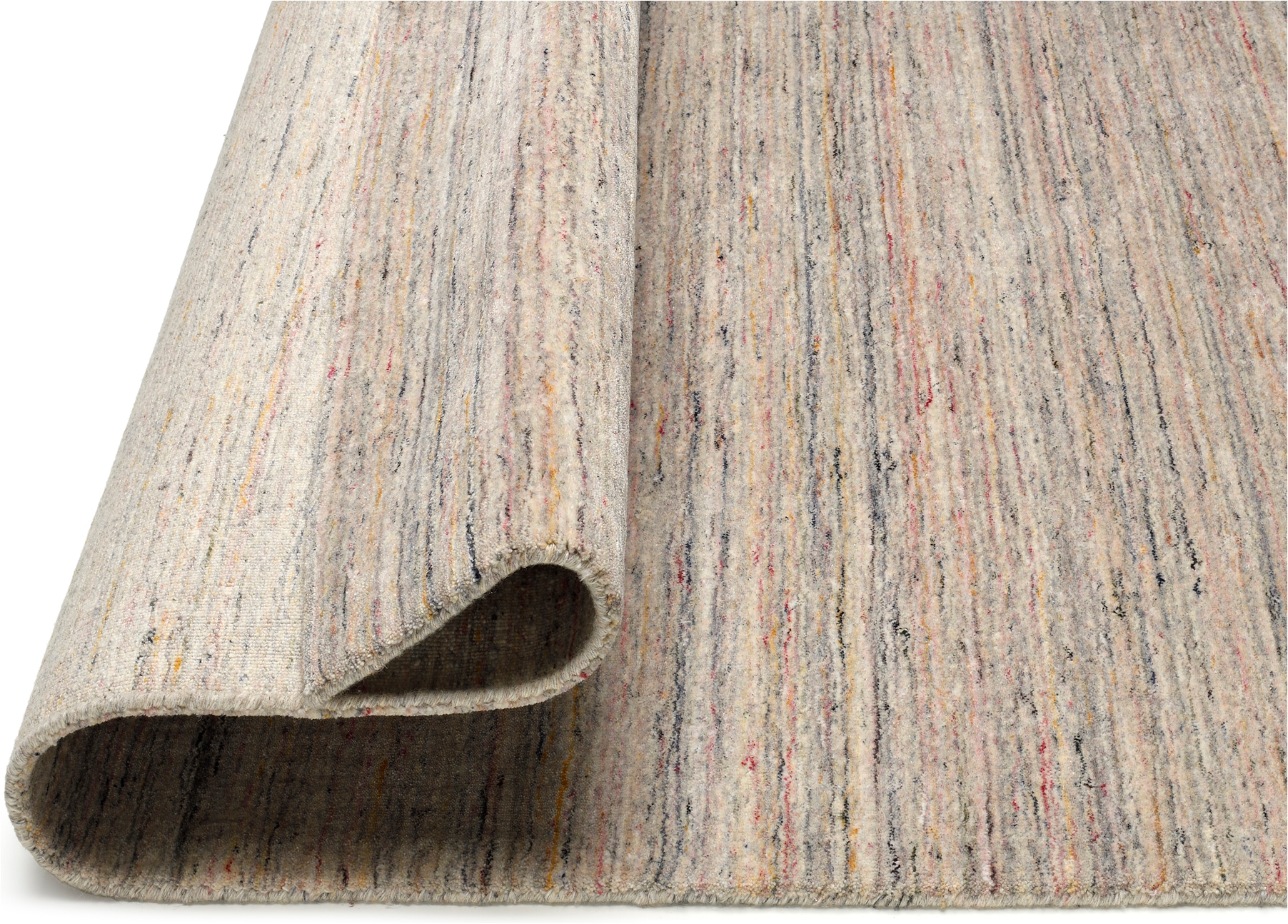 OCI DIE TEPPICHMARKE Wollteppich »HAPINOA« rechteckig 16 mm Höhe handgewebt, reine Wolle, Naturfasern, Hochwertig, Wohnzimmer