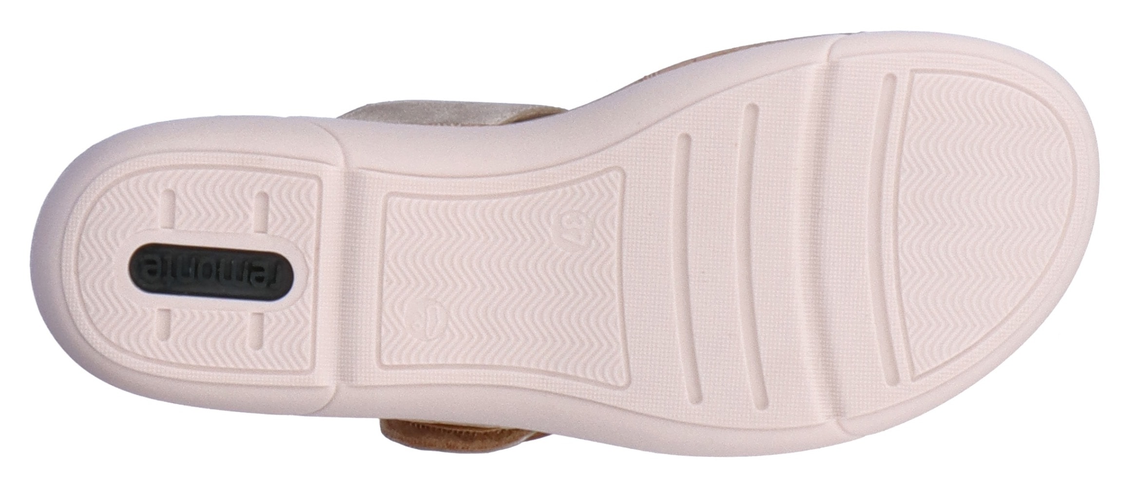 Remonte Pantolette  Keilabsatz, Sommerschuh, Schlupfschuh mit Wechselfussbett