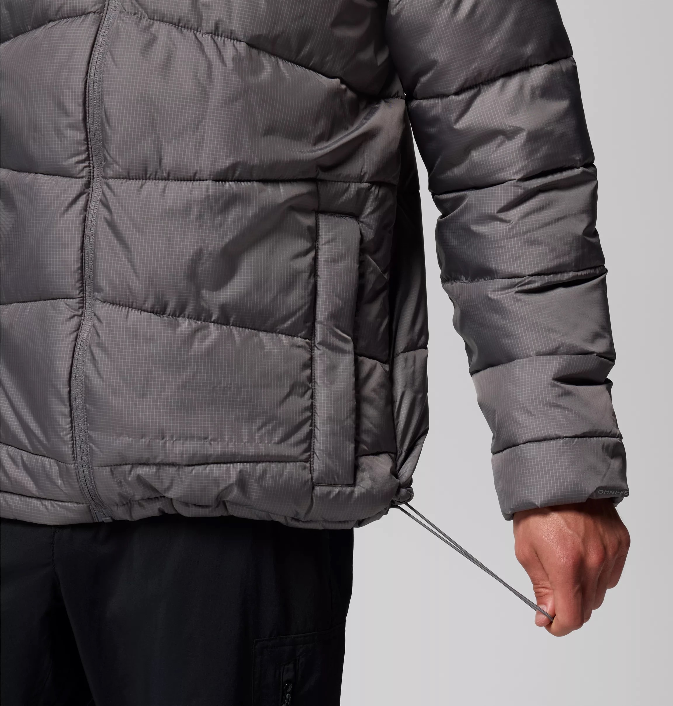 Columbia Veste d'hiver »Fivemile Butte II Hooded Jacket« avec une matière extérieure déperlante et coupe-vent