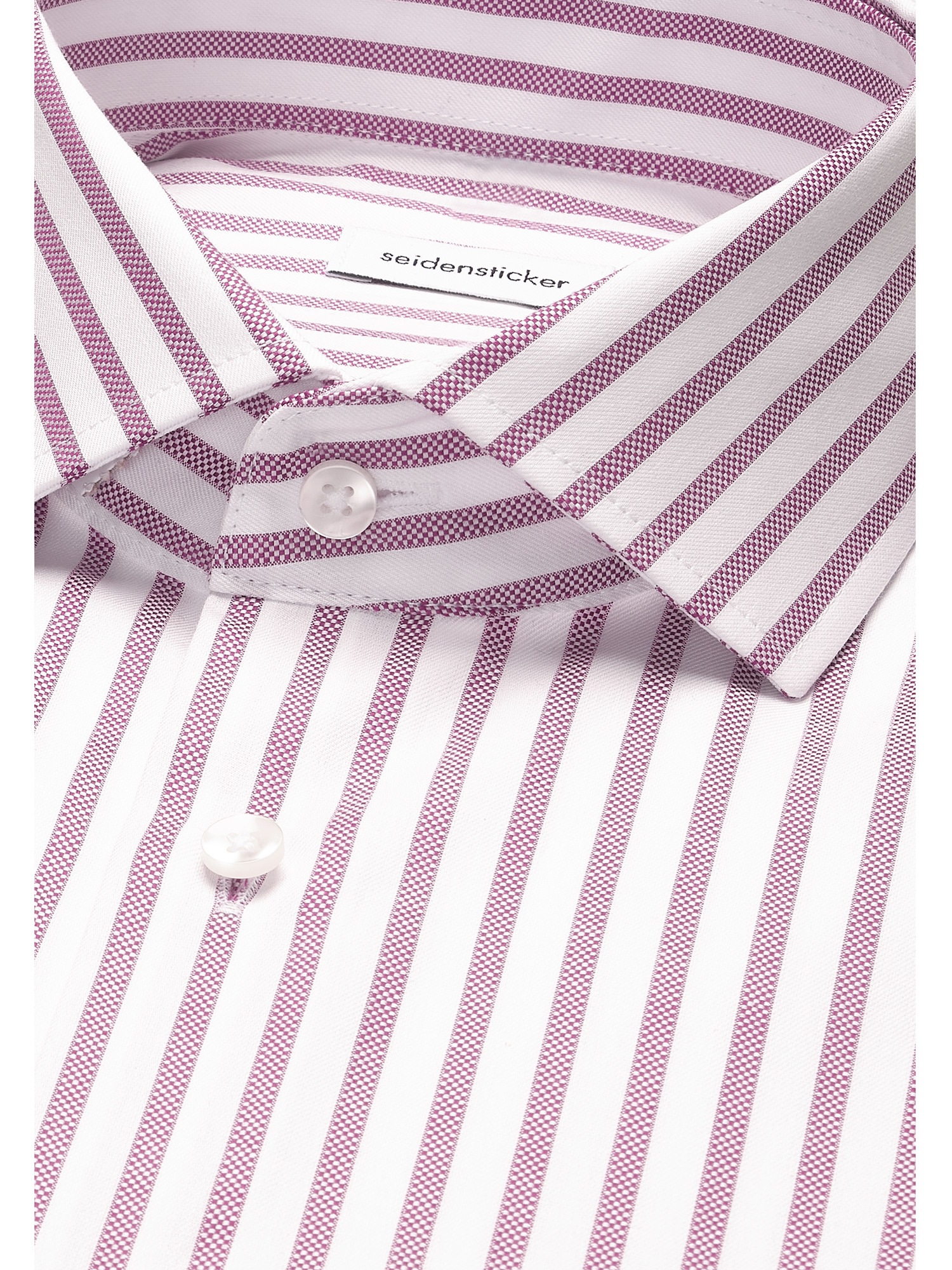 seidensticker Businesshemd »Schwarze Rose« Regular 1/1 Kentkragen Gestreift