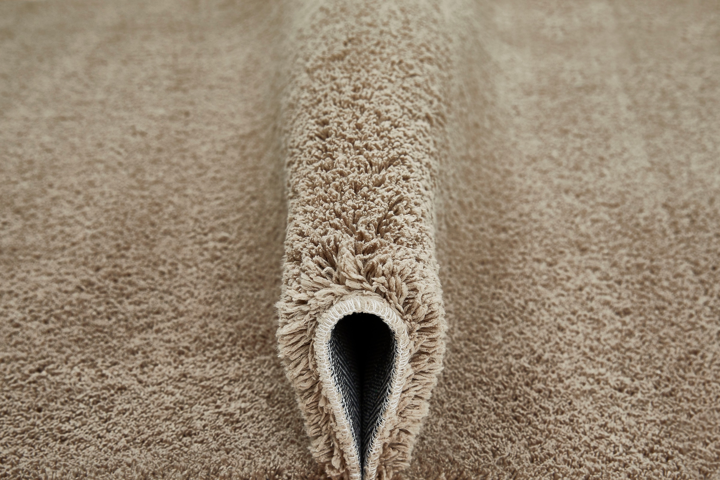 my home Teppich »Santos« rechteckig 27 mm Höhe Uni-Farben, sehr weicher Flor, fusswarm