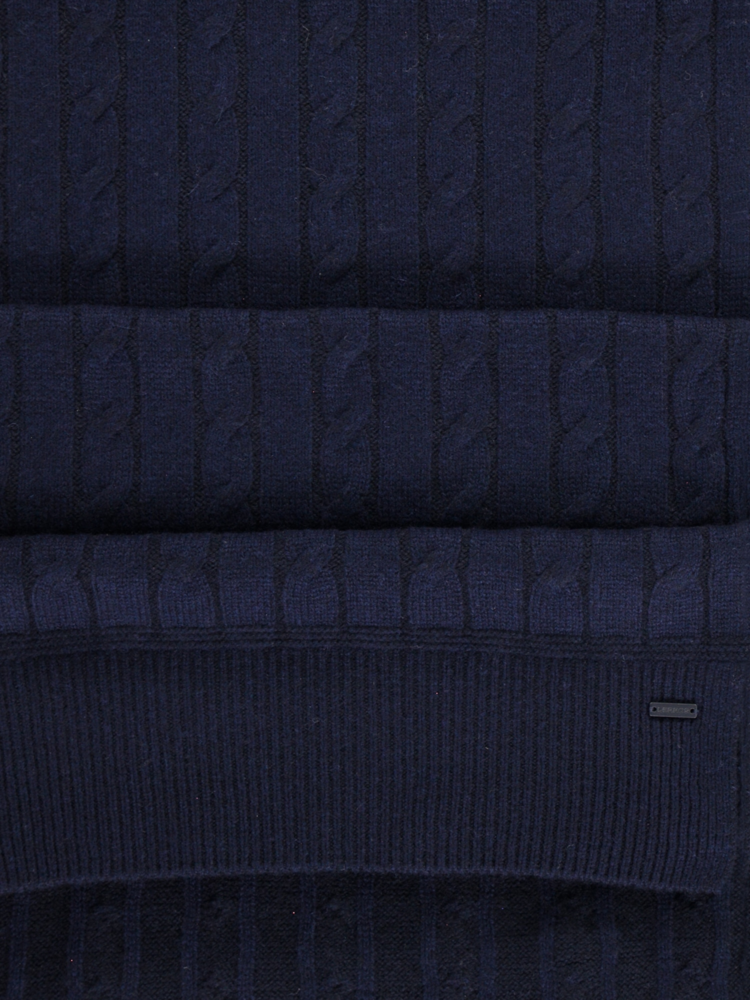 LERROS Strickschal »Herren Strickschal mit Kaschmiranteil«