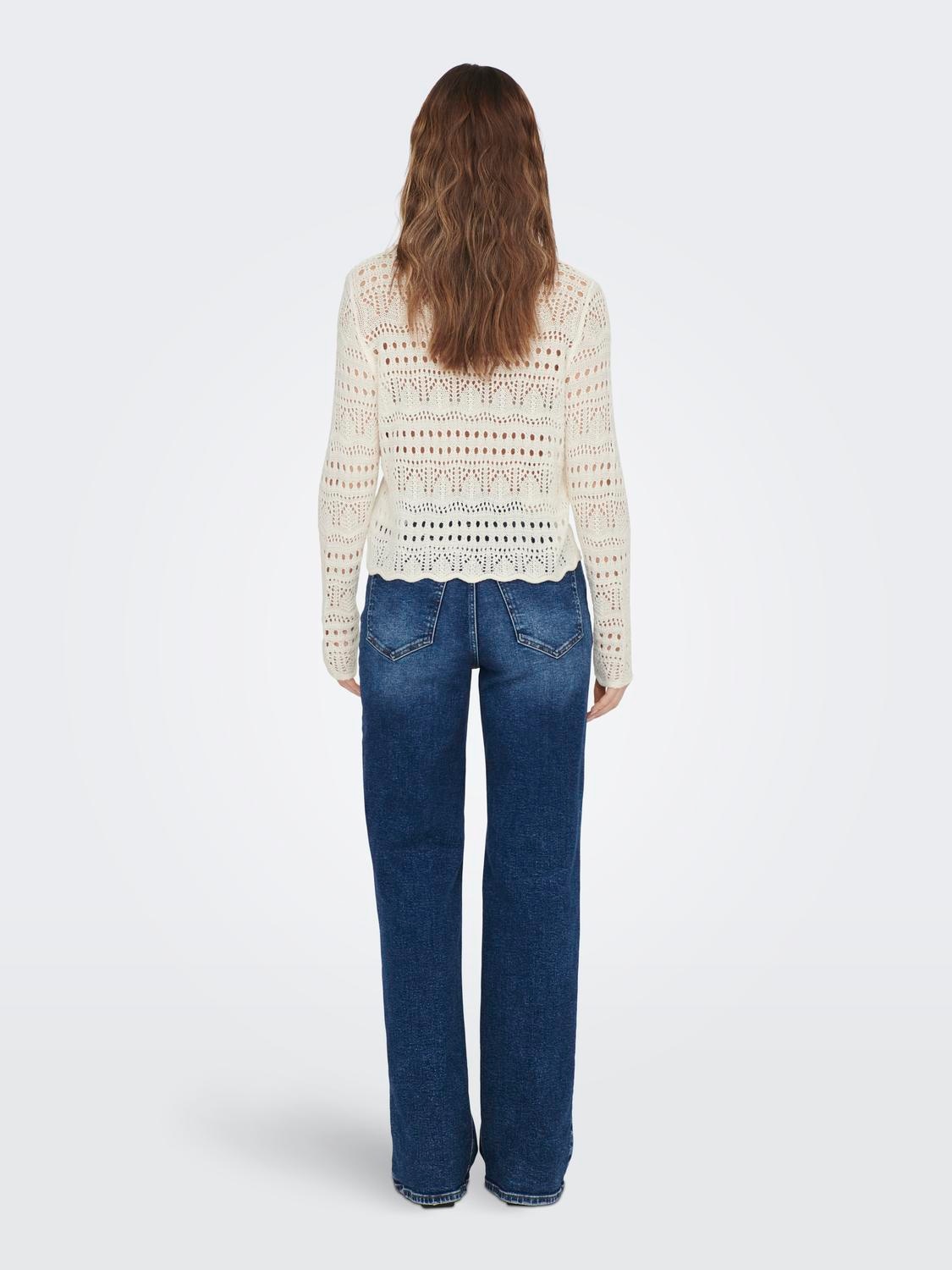 JDY Rundhalspullover »JDYSUN LAY L/S BOATNECK PULLOV. KNT NOOS«