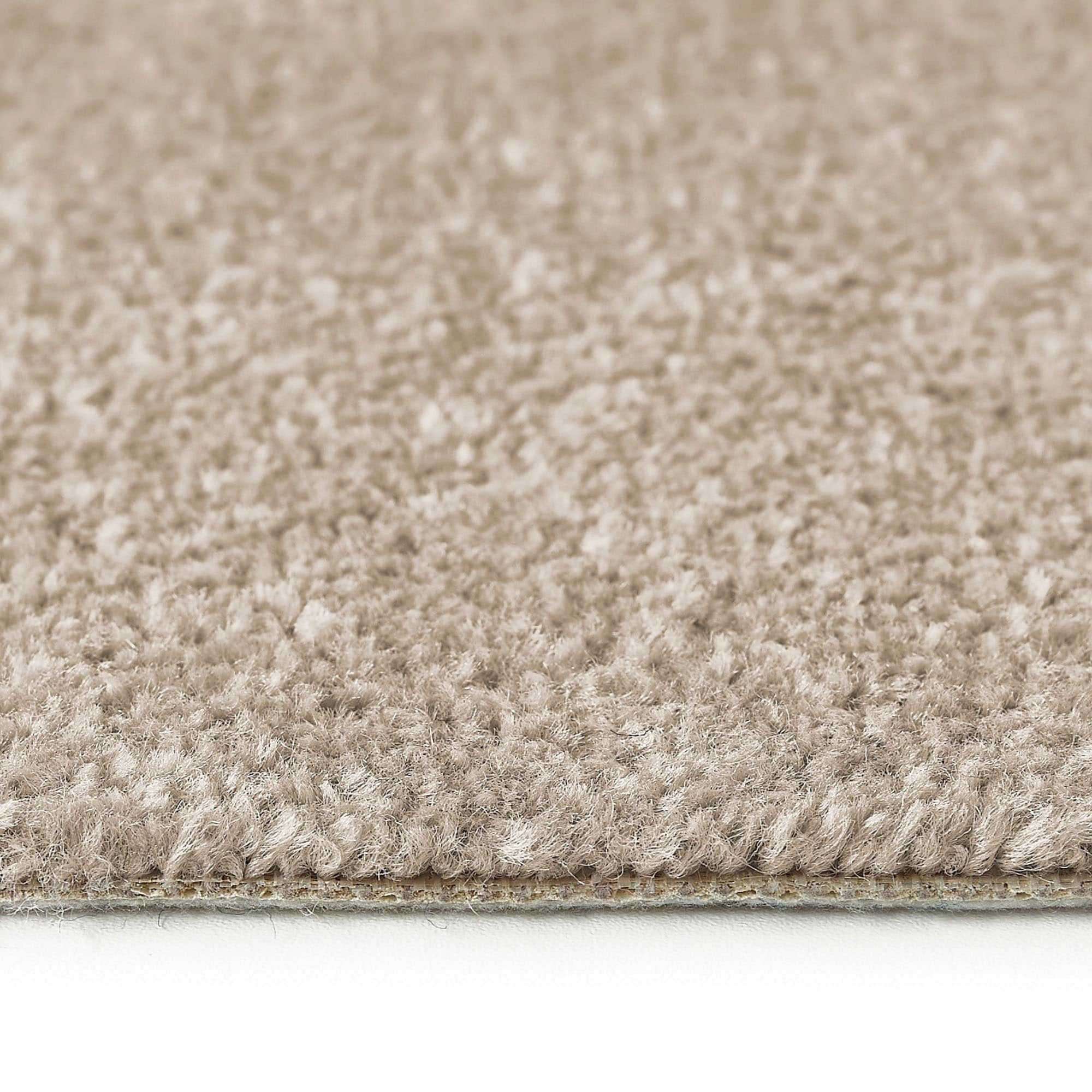 Andiamo Teppichboden »Ines, Kräuselvelours, Gesamthöhe ca. 8,5 mm, Luxusklasse LC2« rechteckig 21 mm Höhe Uni Farben, Breite 400 cm, strapazierfähig & pflegeleicht