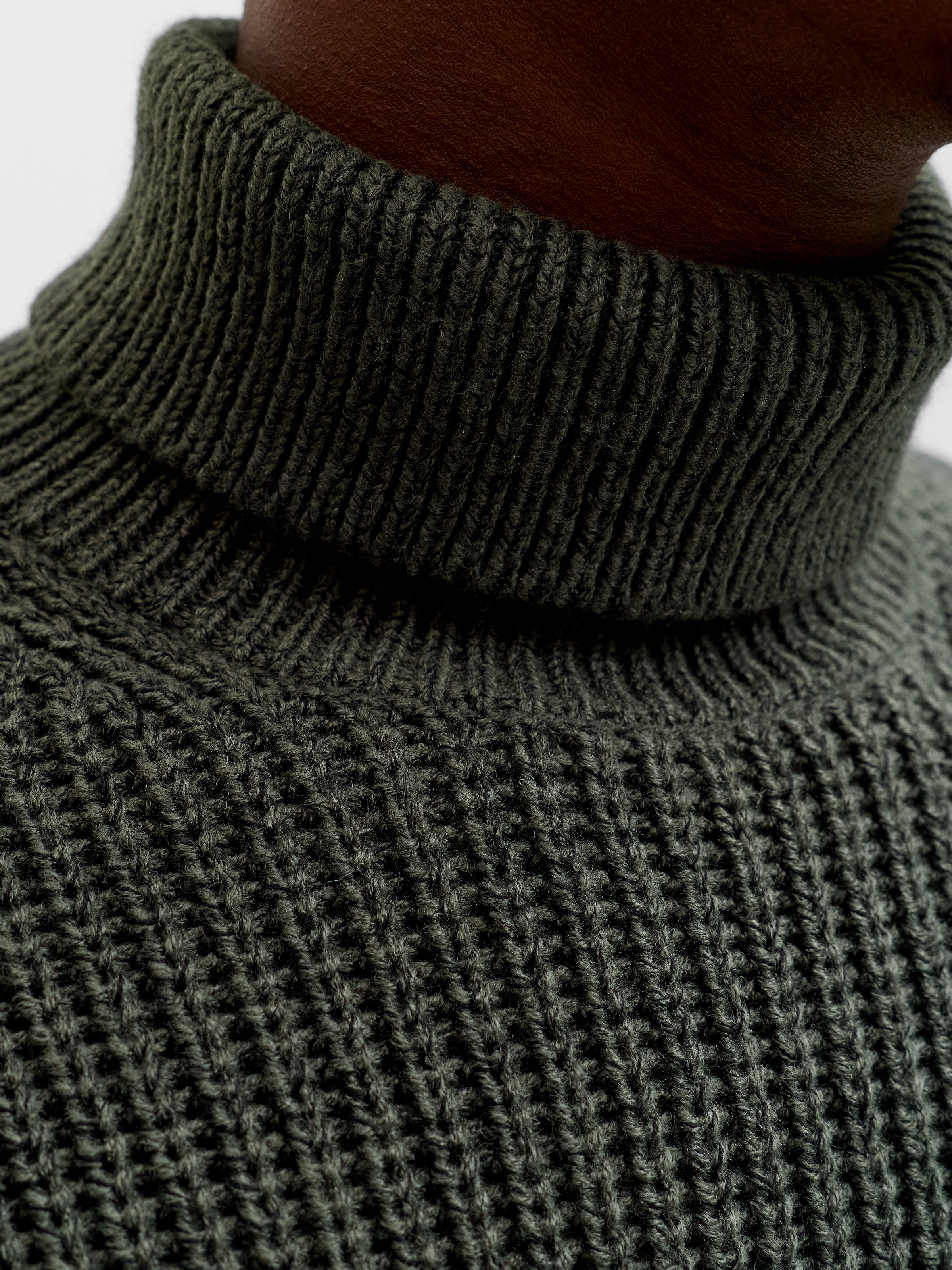 Jack & Jones Pull à col roulé »JORBLEECKER KNIT ROLL NECK BF«