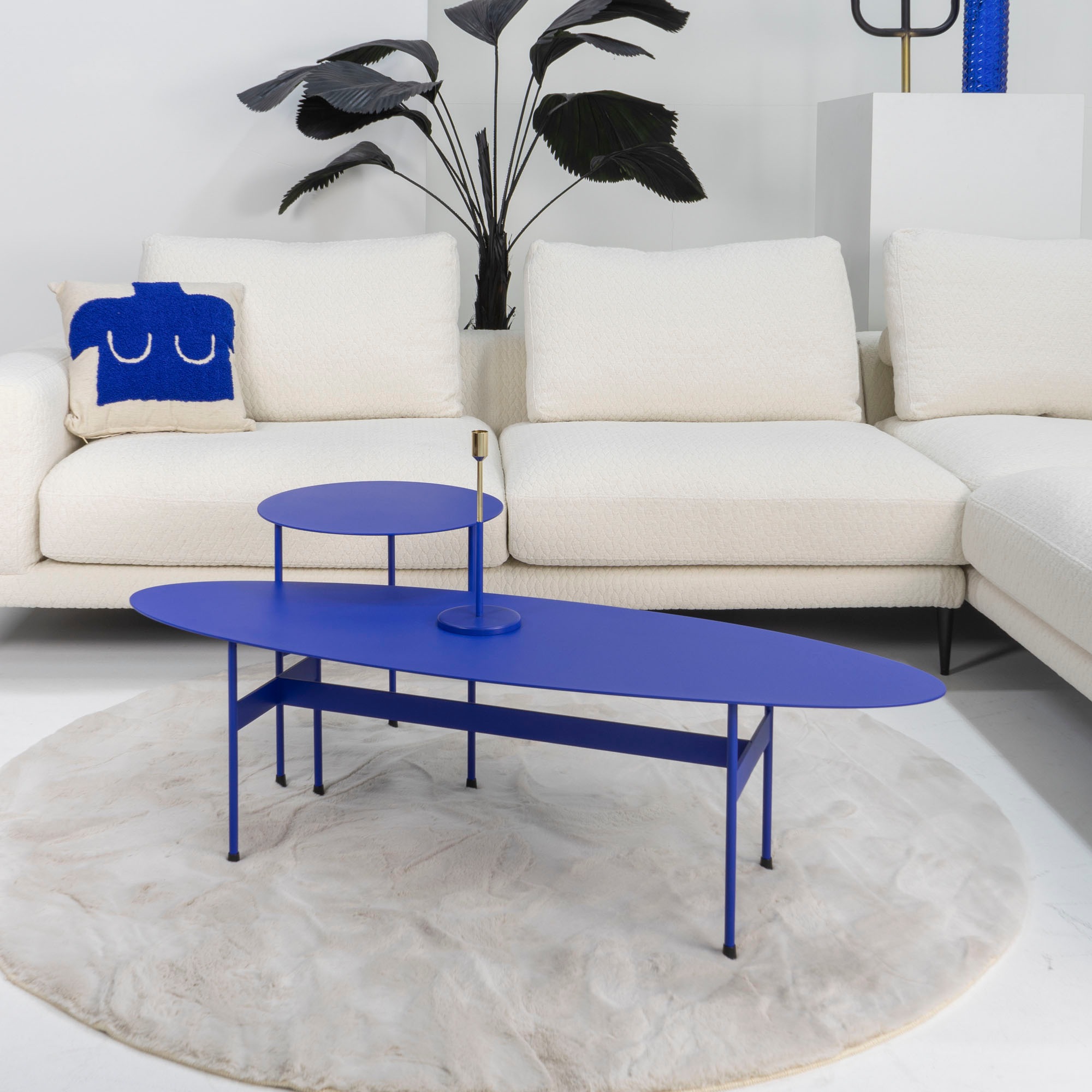 Spinder Design Table d'appoint »MIRA LOW« table d'appoint en acier