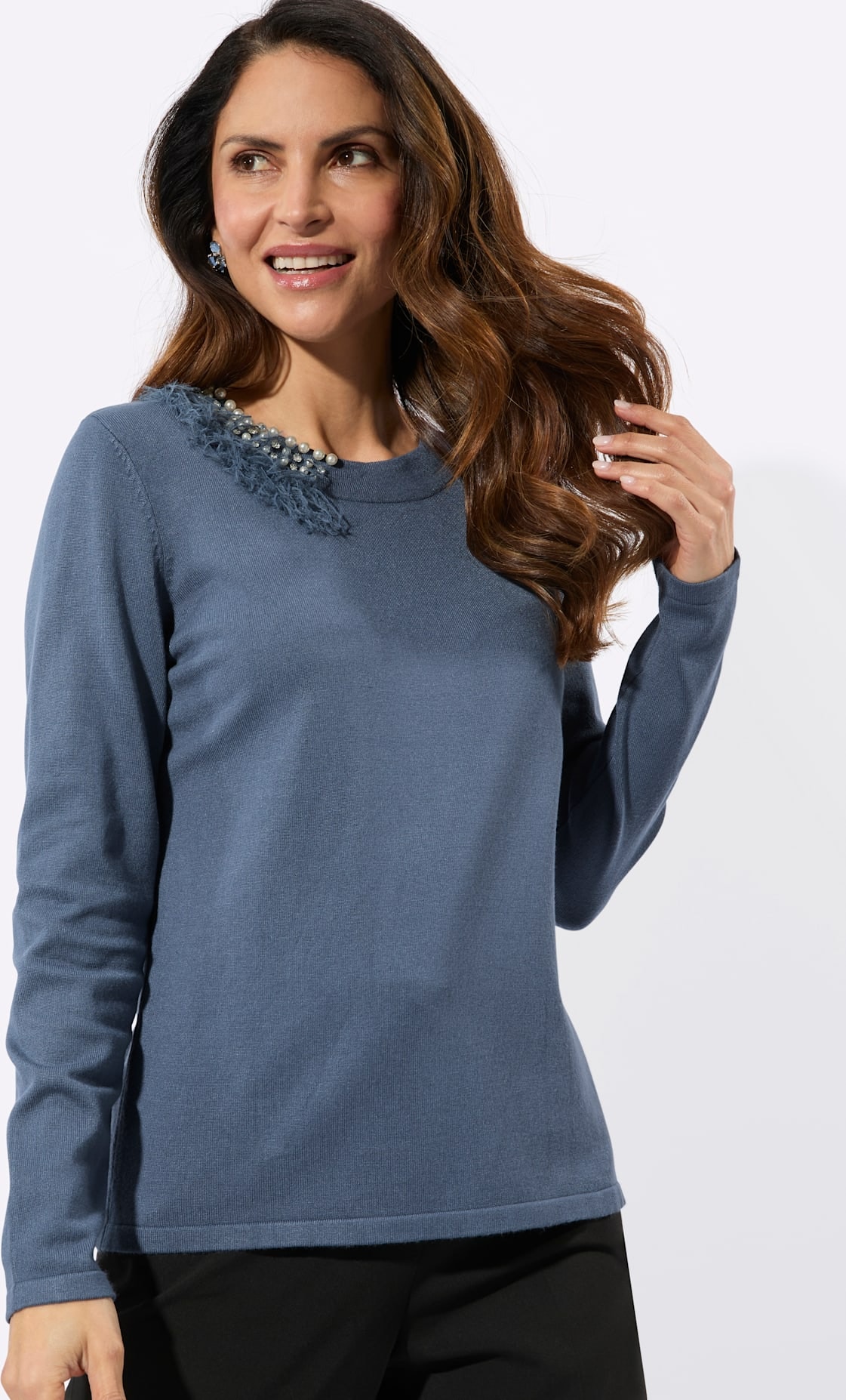   Pull à col rond »Pullover«