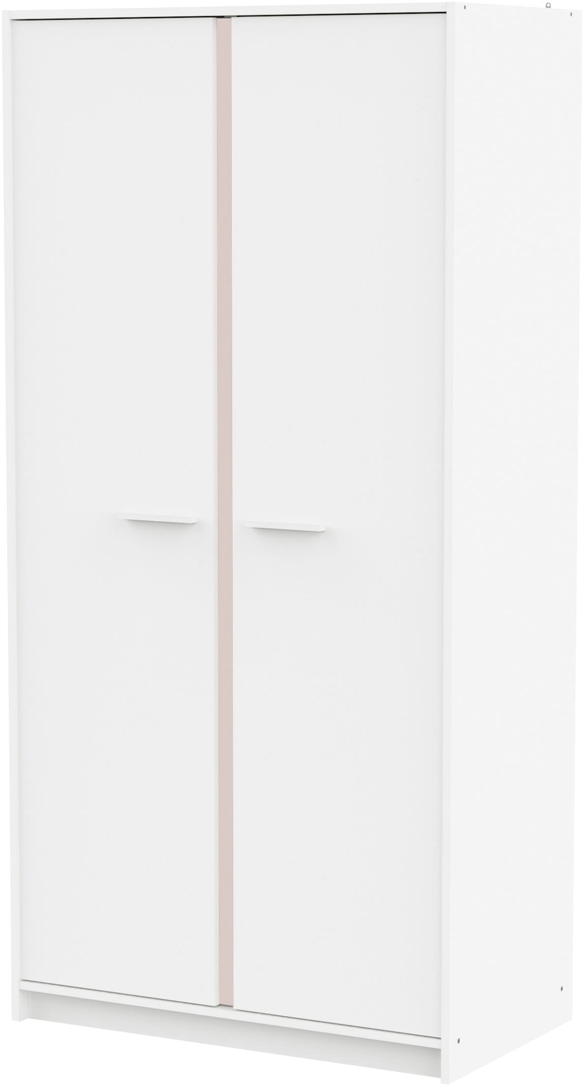 Demeyere GROUP Armoire pour enfants »REVERSO, mit rosa oder dunklem Kontrast durch drehbare Paneele« L/H/P env. 88,5/181/50 cm,  2 tringles à vêtements, 3 étagères, Made in France