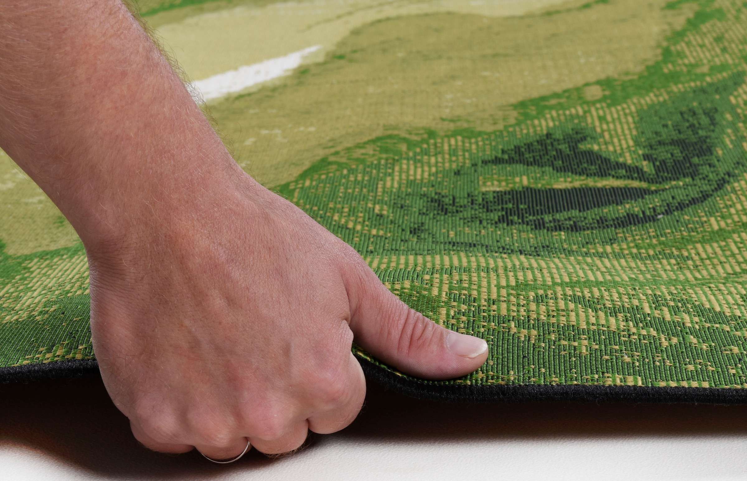 TOM TAILOR HOME Tapis »Garden Palm« Rectangulaire 3 mm Höhe Flachgewebe, In- und Outdoor geeignet, Wohnzimmer