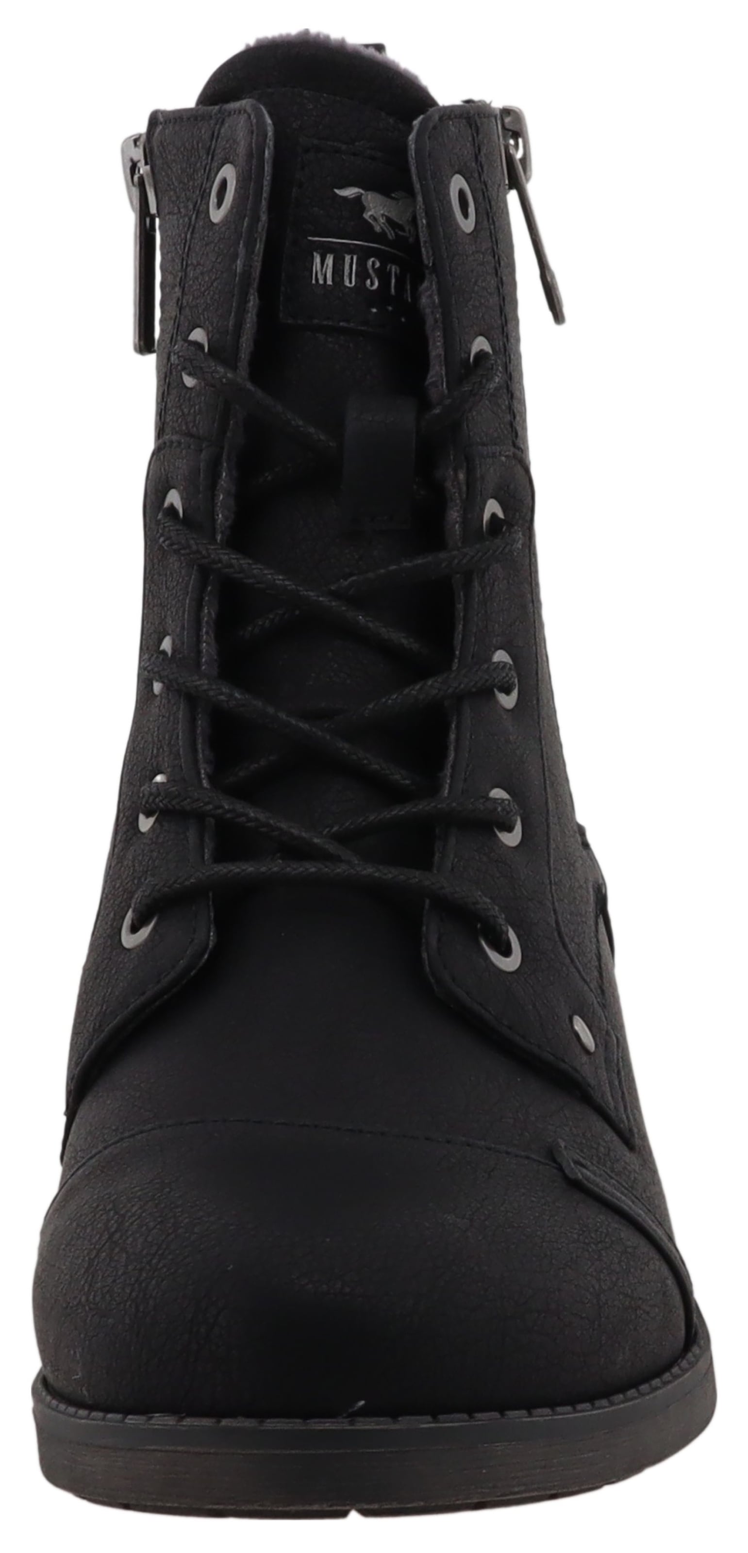 Mustang Shoes Bottes d'hiver »Fabienne«  bottine à lacets avec talon cubain