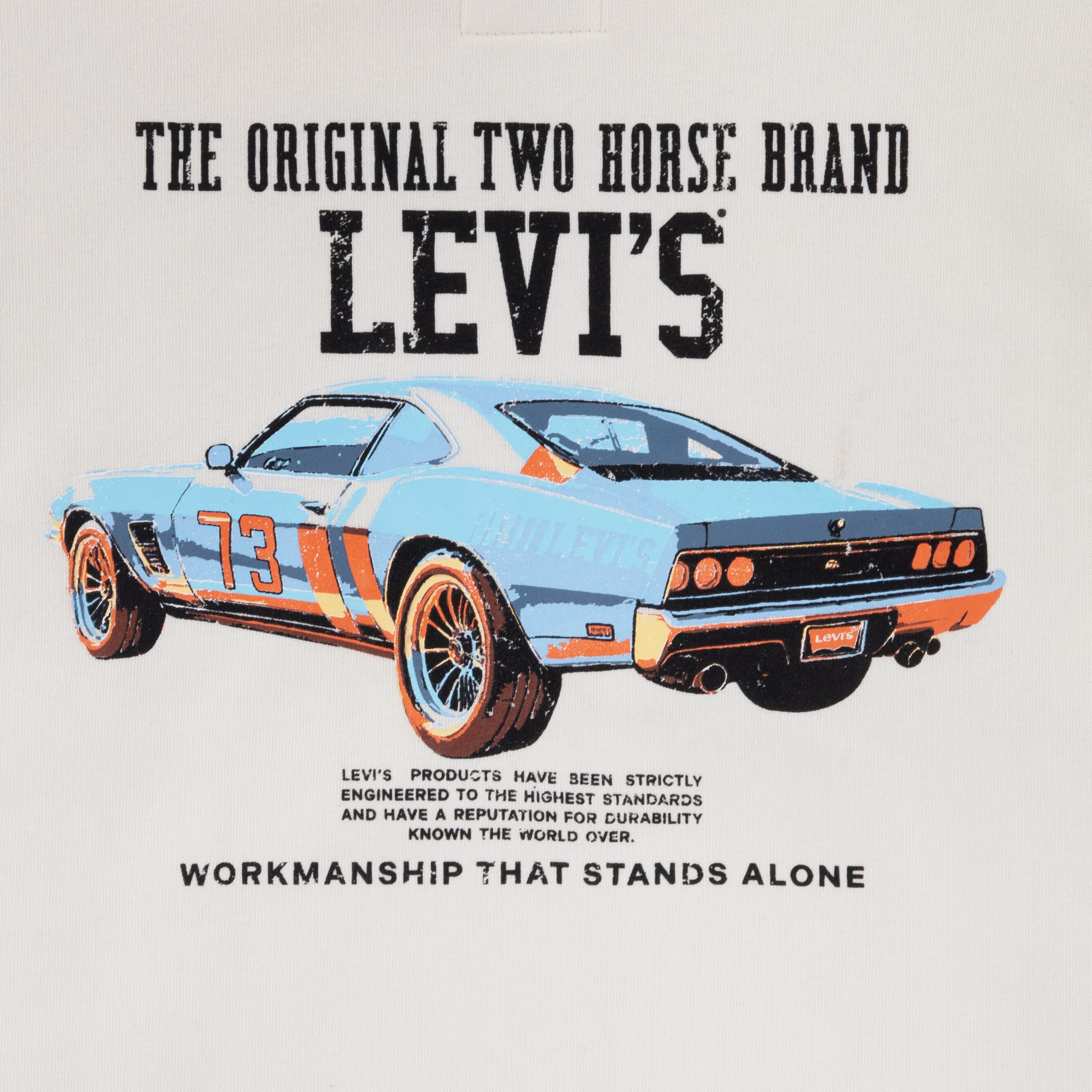 Levi's® Kids Sweatshirt »LVB REV THE ENGINE HOODIE«, für Jungen, mit Kapuze und grossem Rückenprint
