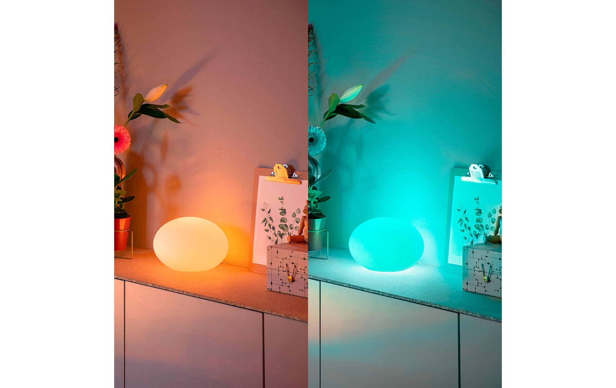 Philips Hue Tischleuchte »Philips Hue Tischleuchte Flourish RGBW 810 lm « E27 RGB