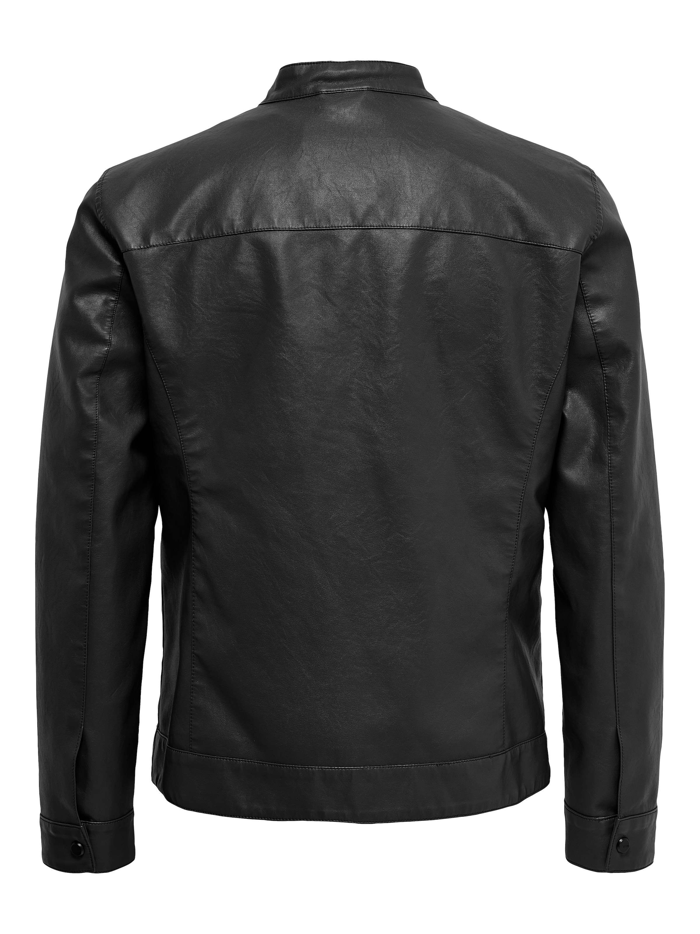 ONLY & SONS Veste de motard »MIKE PU RACER JACKET« ohne Kapuze