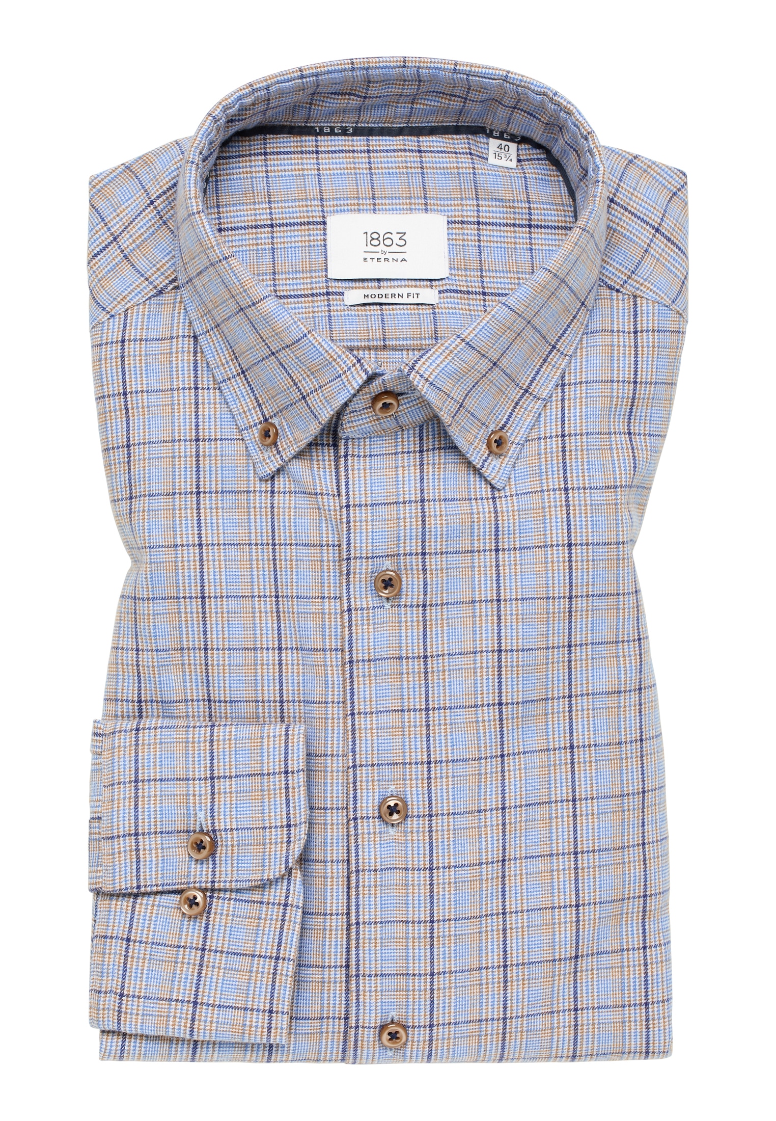 Eterna Chemise à manches longues »MODERN FIT« EASY IRON (bügelleicht)