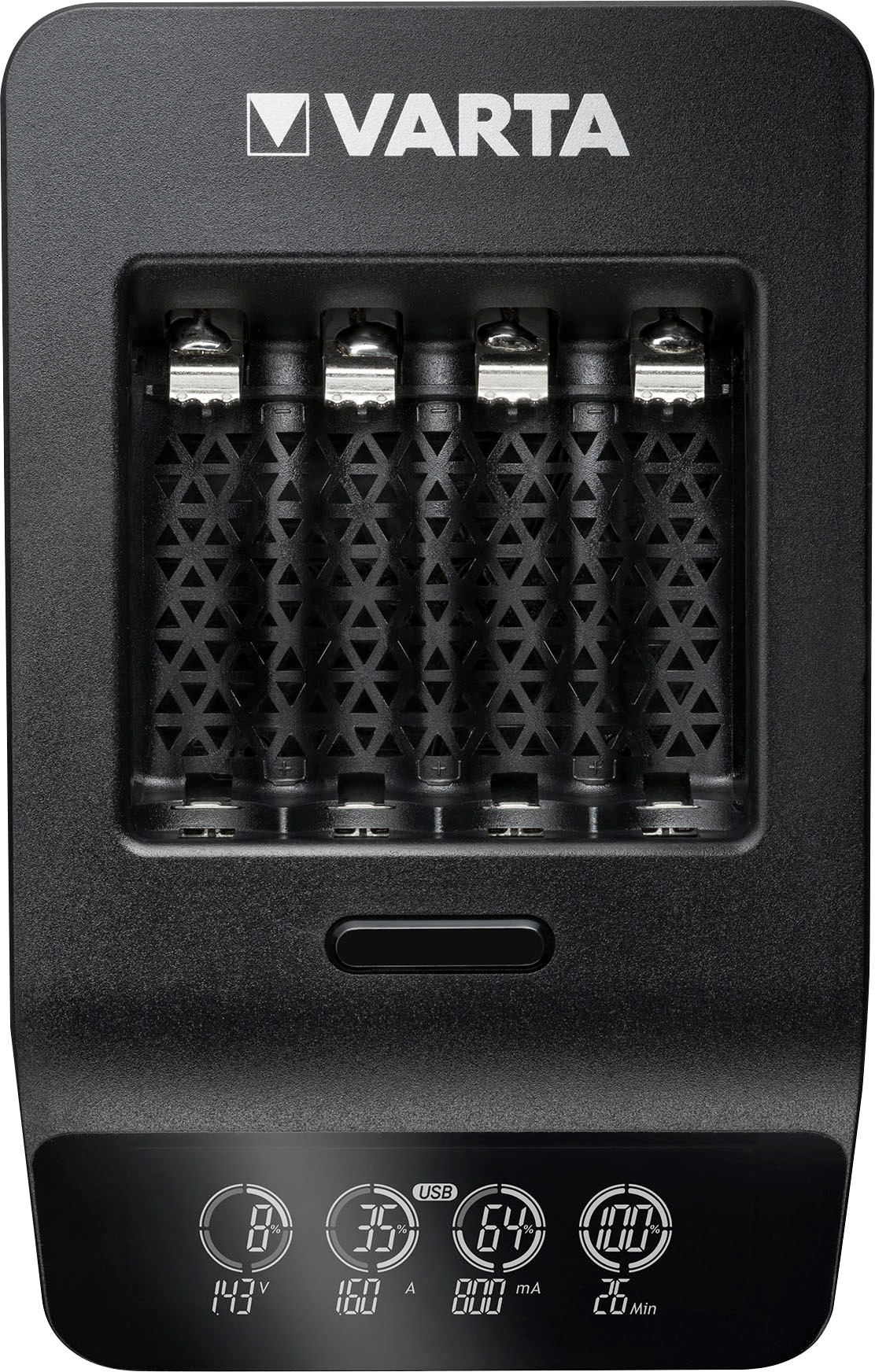 VARTA Powerstation »VARTA LCD Smart Charger+ für 4 AA/AAA-Akkus und USB-Geräte« Micro