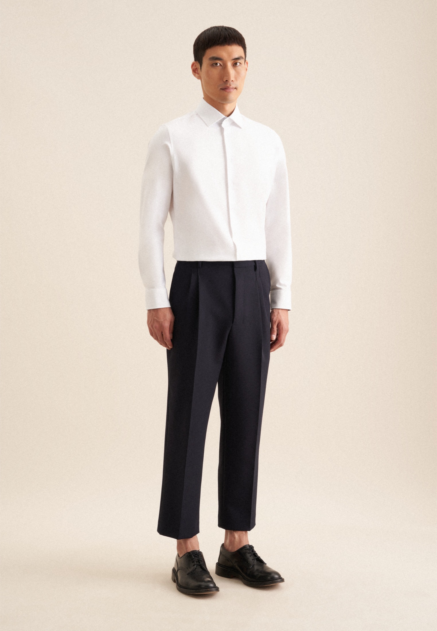 seidensticker Businesshemd »Slim«, Slim 1/1 Kentkragen Uni
