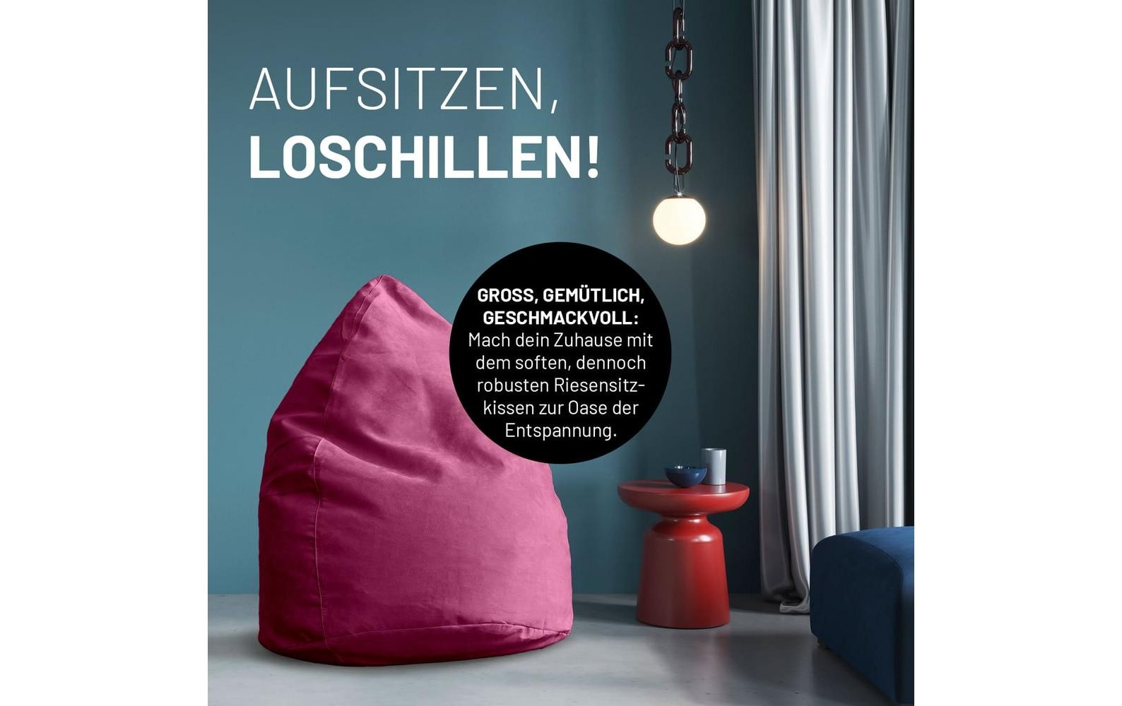 Lumaland Pouf »Lumaland Sitzsack 220 l«