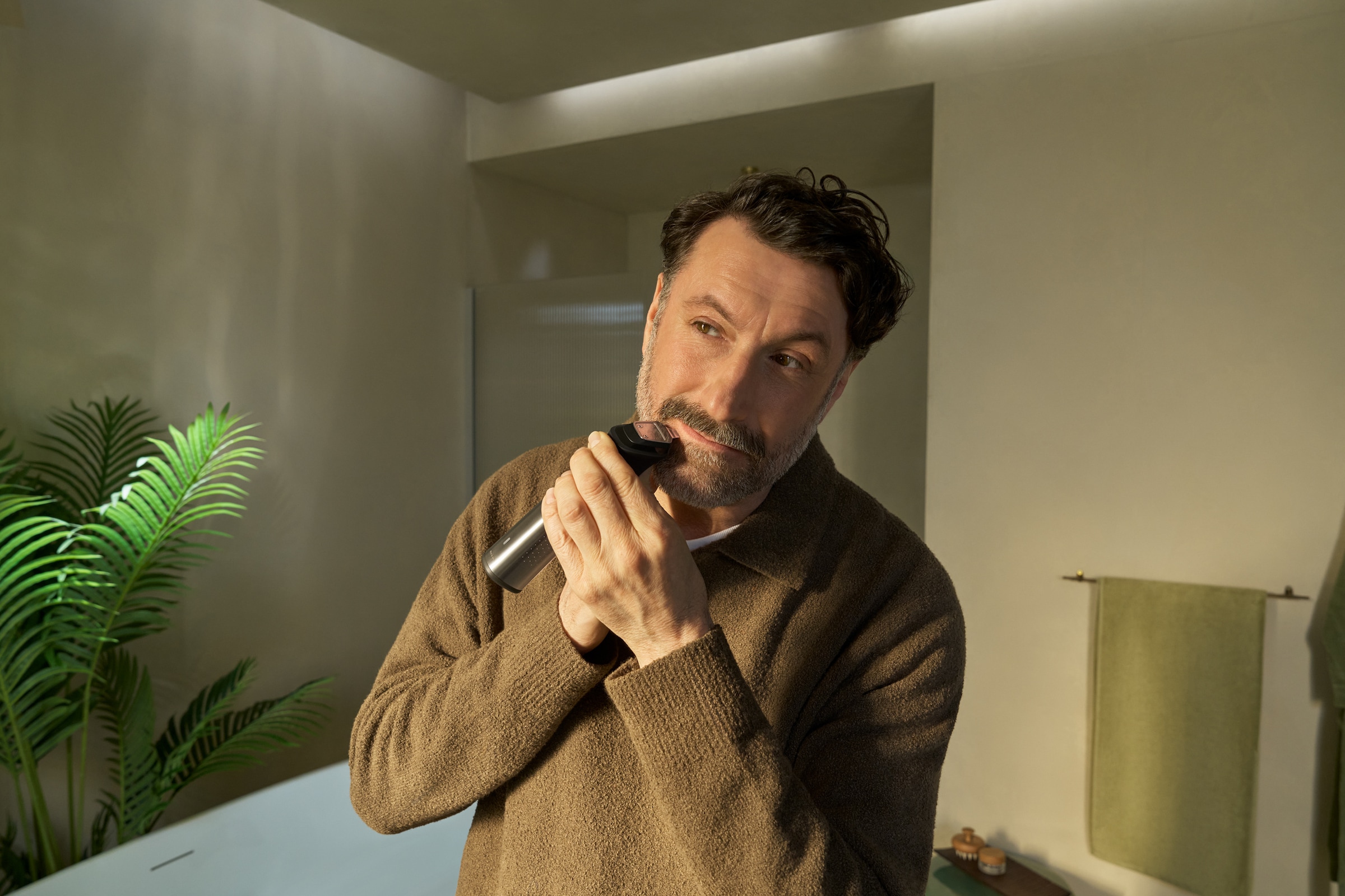 Philips Multifunktionstrimmer »Series 9000 MG9557/15« 20 Aufsätze 20-in-1-Trimmer für Gesicht, Körper und Kopfhaare