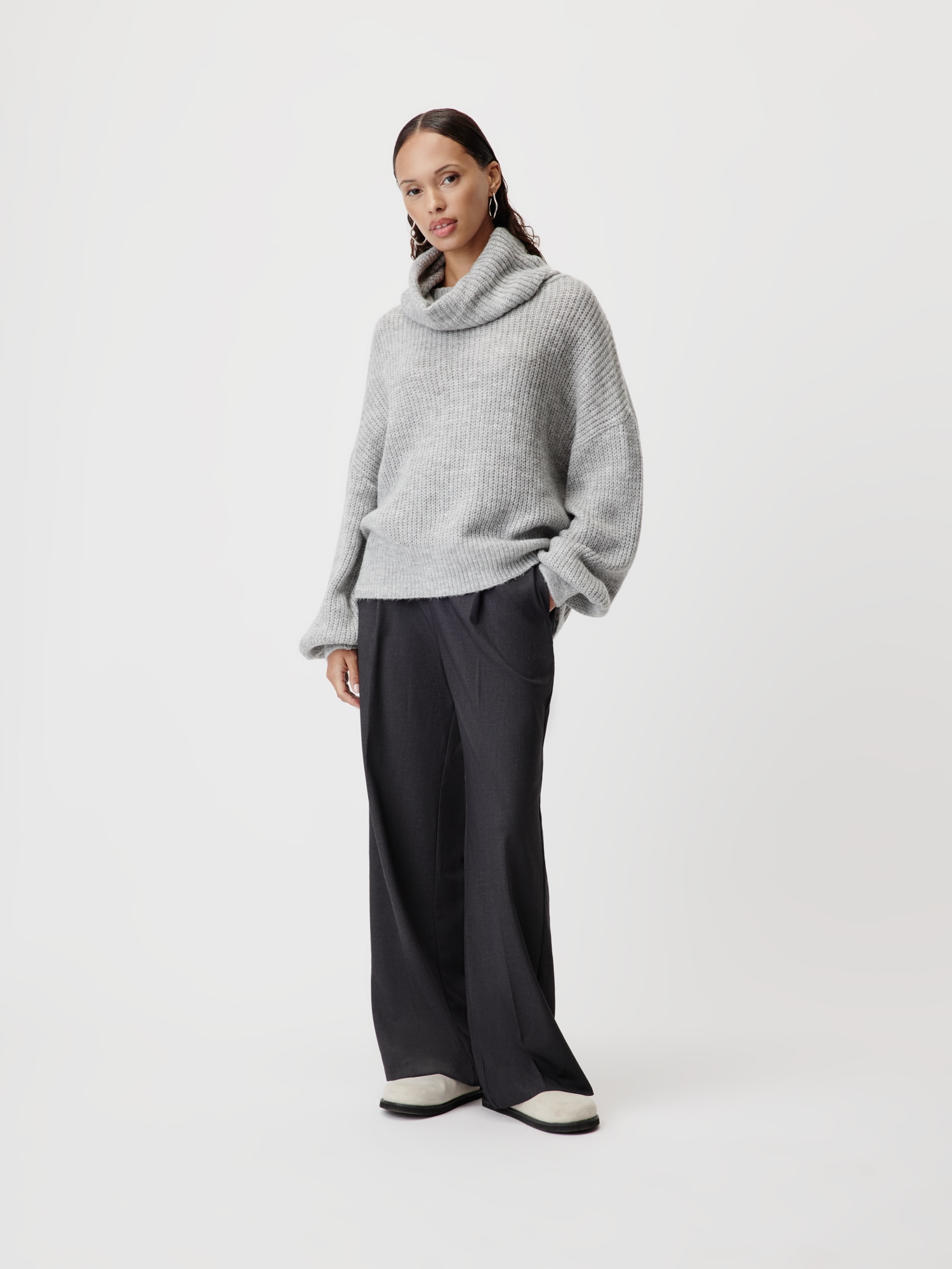 LeGer Pull en tricot »Jarine, LeGer by Lena Gercke« Loose fit mit Rundhalsausschnitt