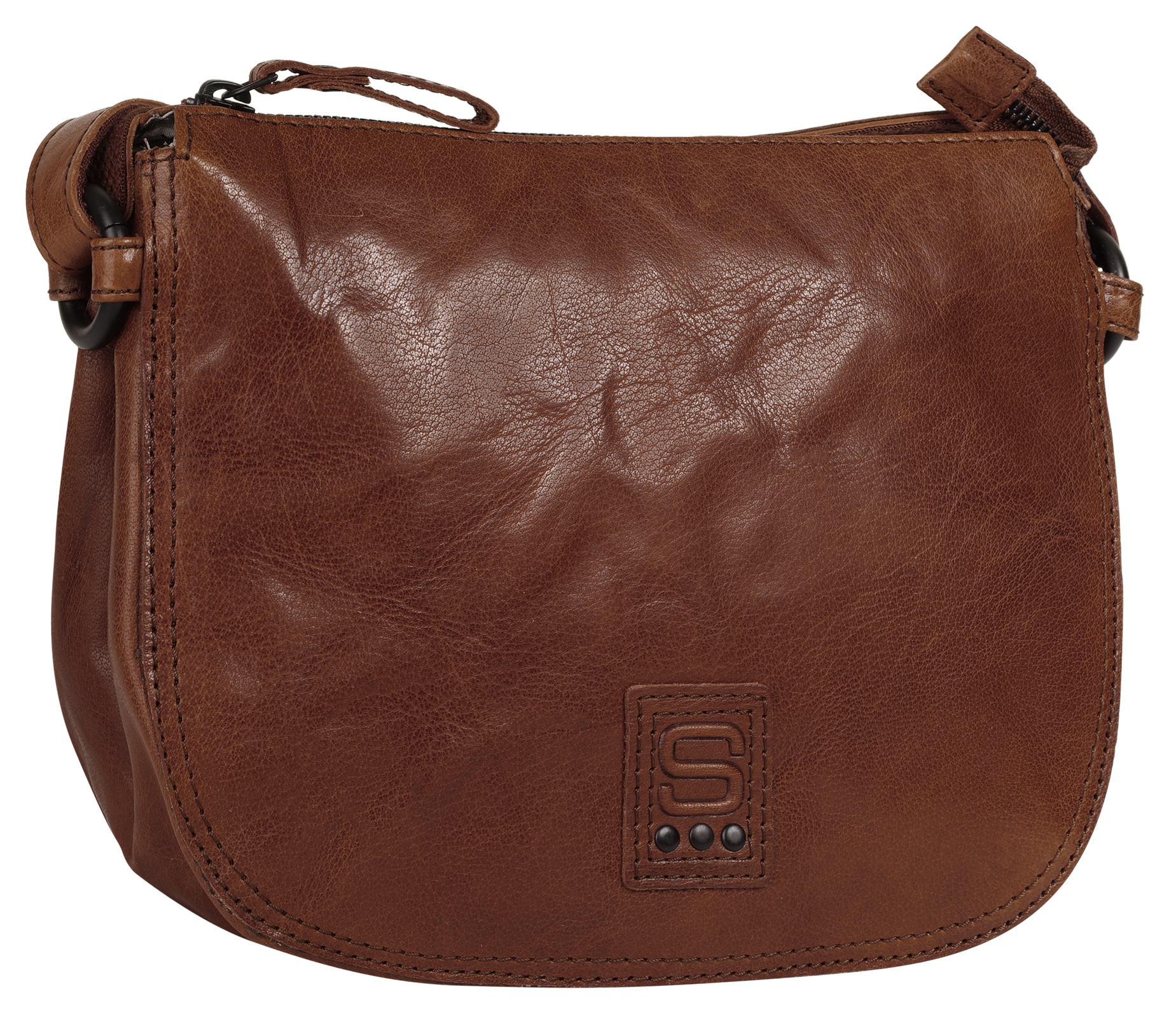 Spikes & Sparrow Sac à bandoulière echt Leder