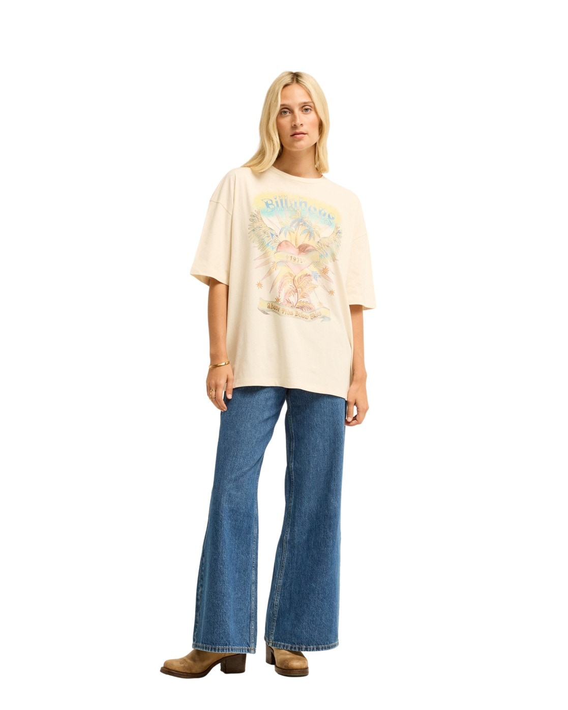 Billabong T-shirt oversize »Pour Your Heart«