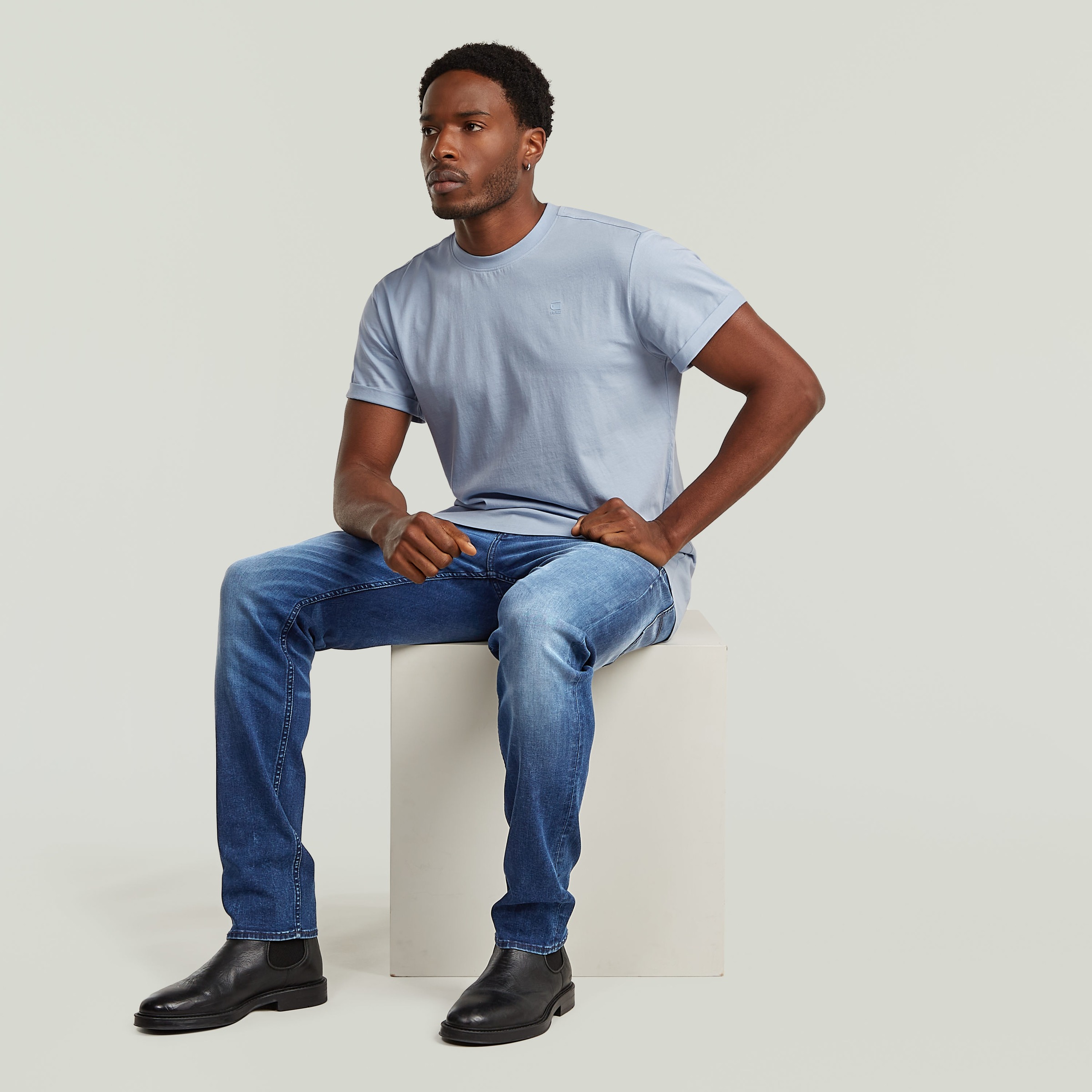 G-STAR T-shirt »Lash« mit kleinem Logodetail