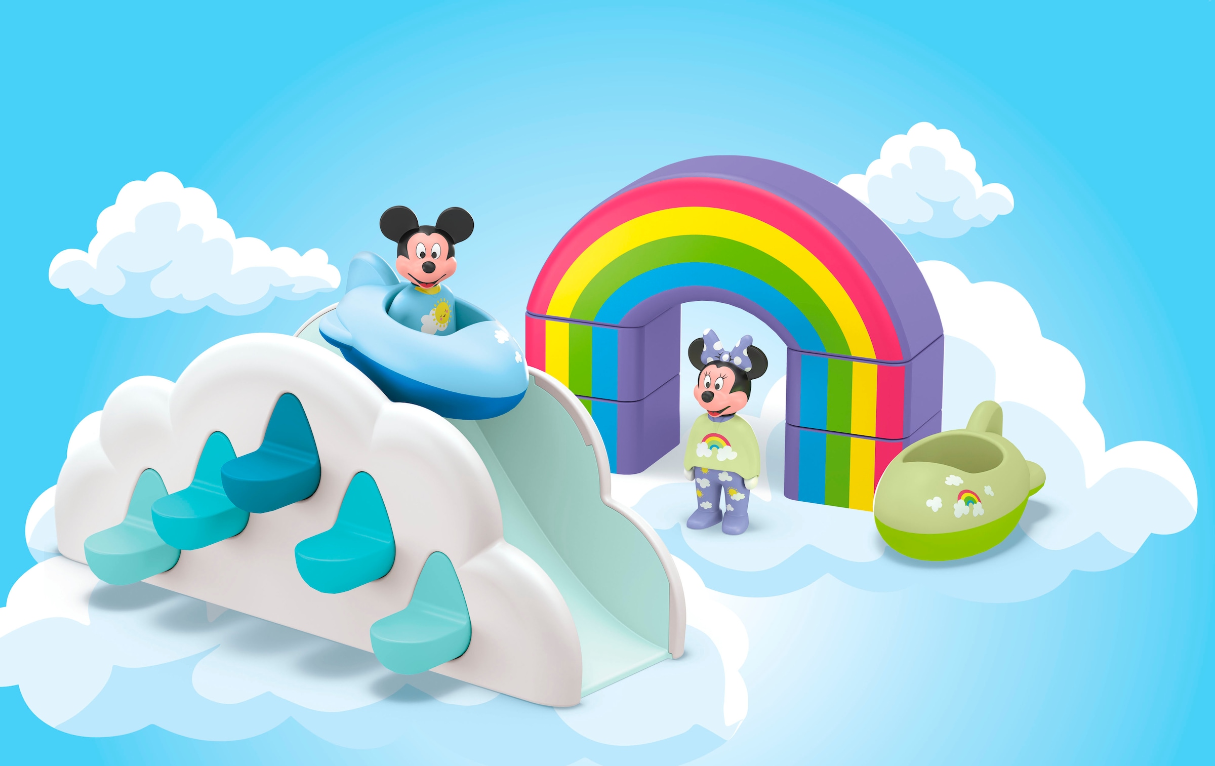 Playmobil® Jeu de construction »Mickys & Minnies Wolkenhaus (71696), JUNIOR & Disney« Made in Europe