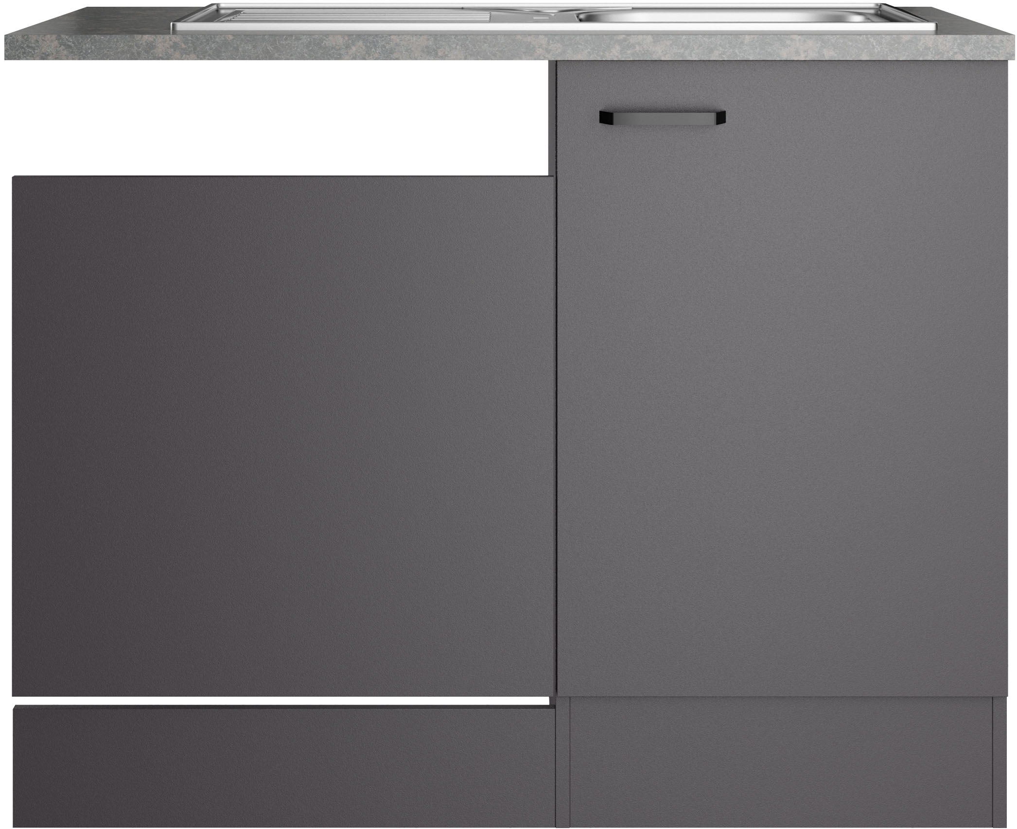 OPTIFIT Spülenschrank »OPTImulti« Breite 110 cm, mit 1 Tür u. Blende f. Geschirrspüler, Einbauspüle