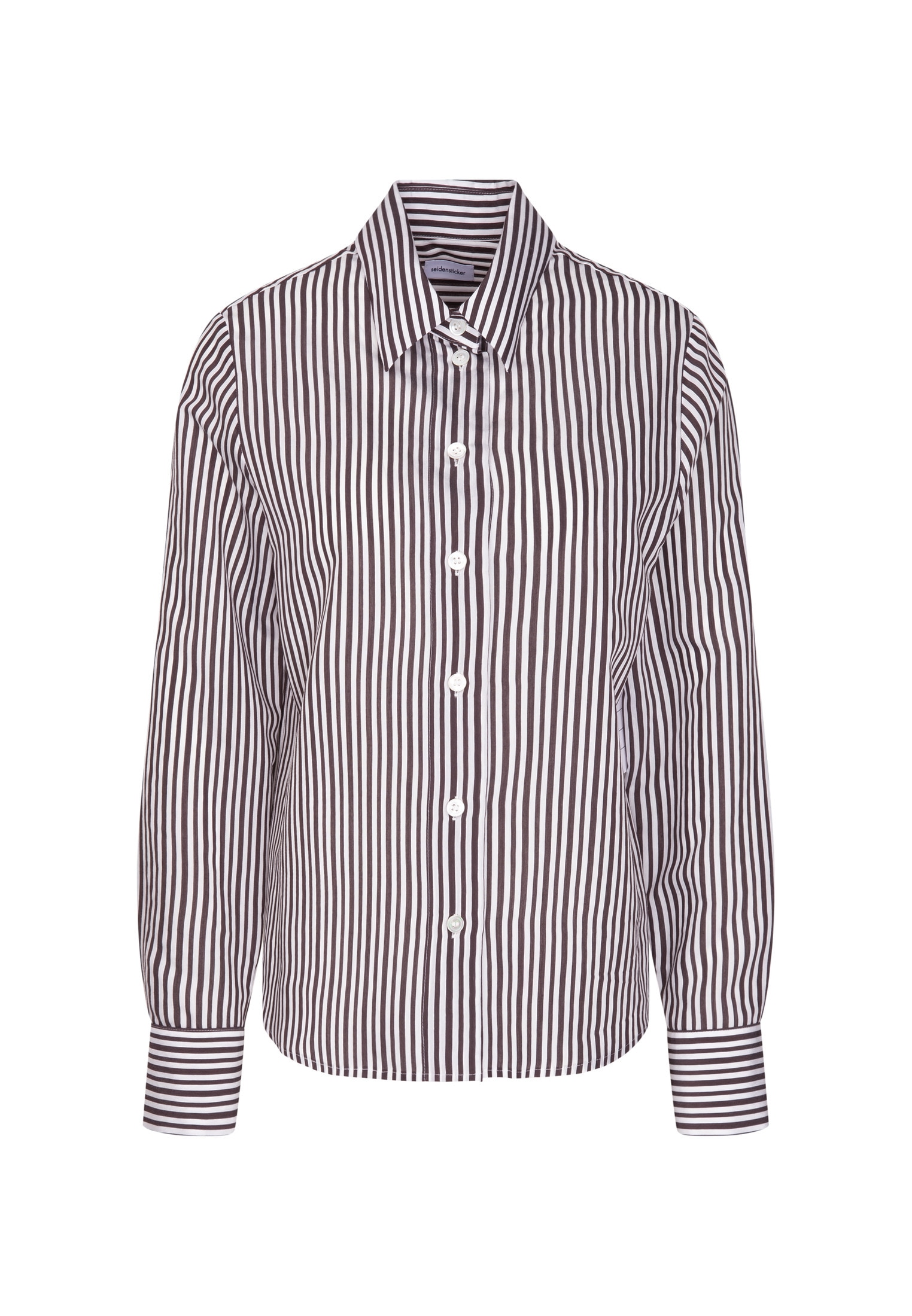 seidensticker Blouse classique 1/1 Kragen Gestreift